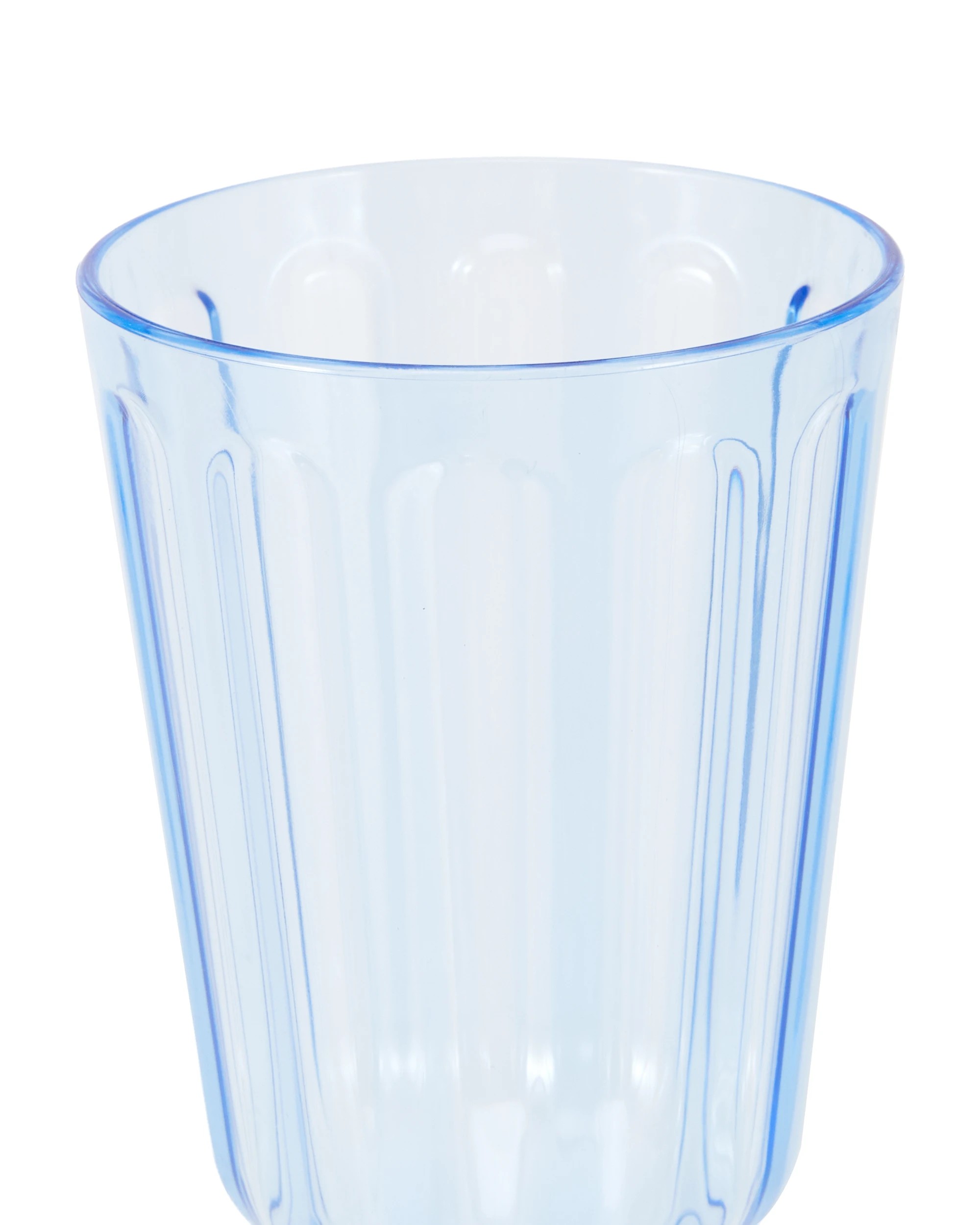 3 6 Reusable Blue Wine Cups, 3 of 5