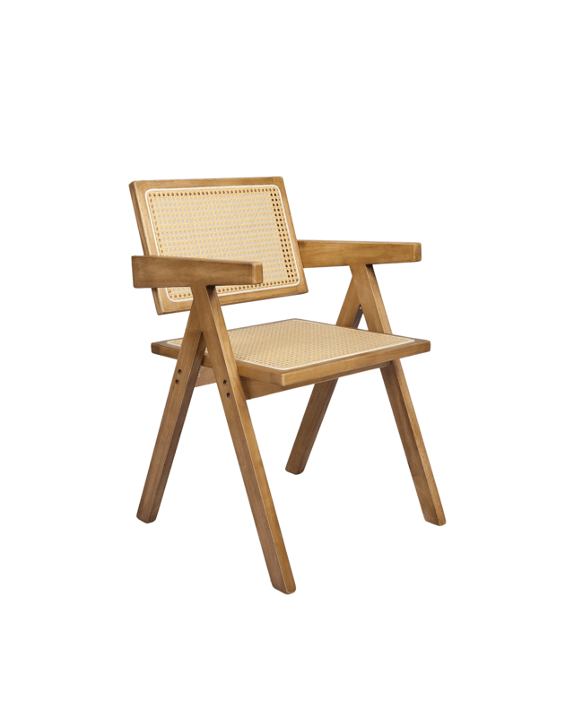 Levede Rattan Accent Lounge Armchair - Nat