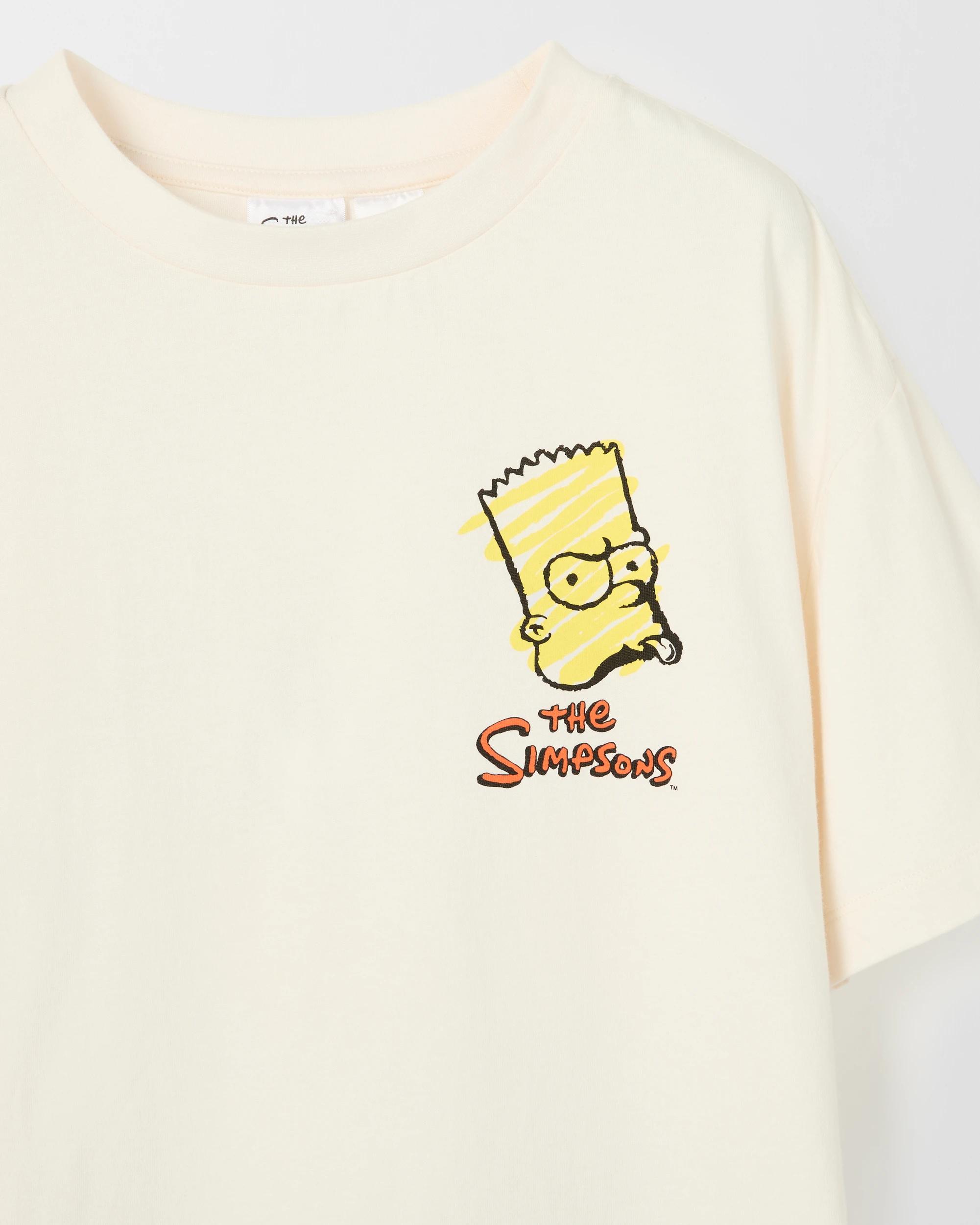 5 The Simpsons Australian Cotton Older Boys Oversized Knit Pyjama Set SIMPSONS, 5 of 7