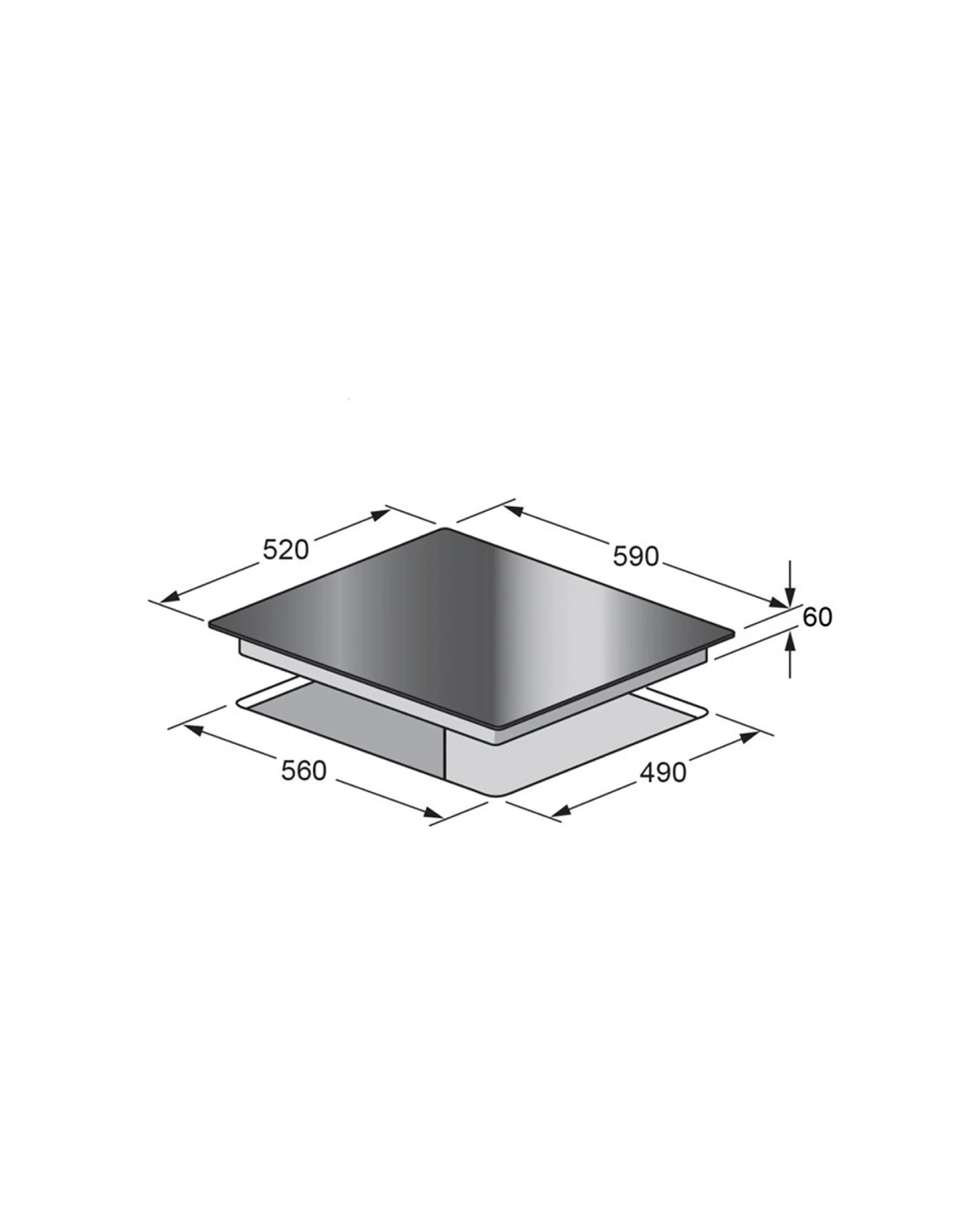 5 Kleenmaid Built-In Induction Cooktop 60cm Ceramic Glass Sensor Touch Stovetop, 5 of 5
