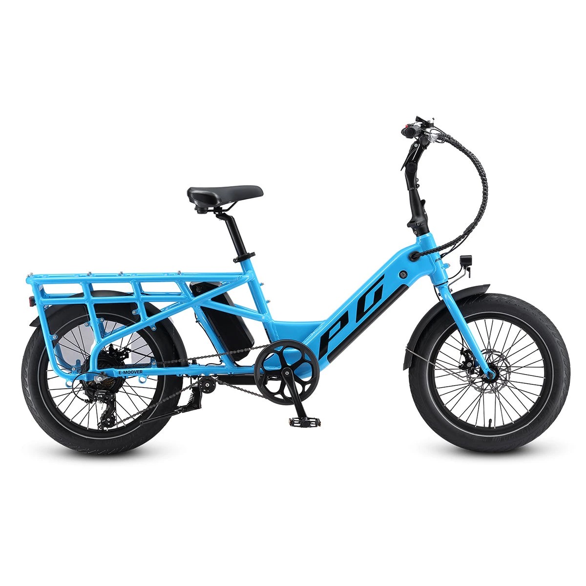 3 Progear E-Moover Cargo Bike - Electric Blue, 3 of 9