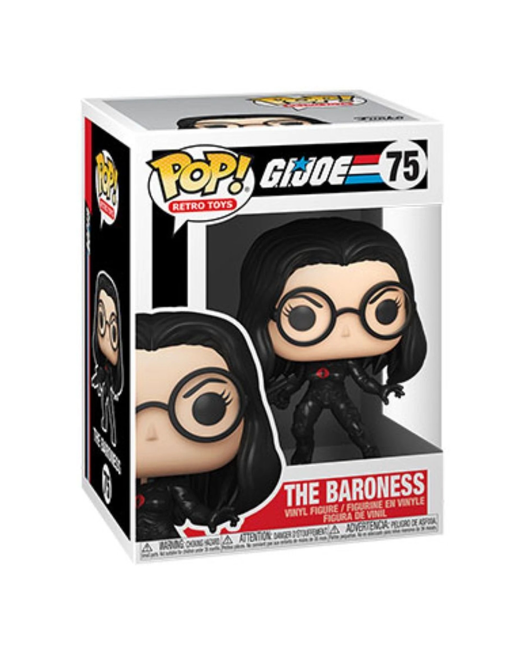 3 Pop Vinyl Figurine G.I. Joe - The Baroness 10cm Collectible Action Figure - Plain, 3 of 3