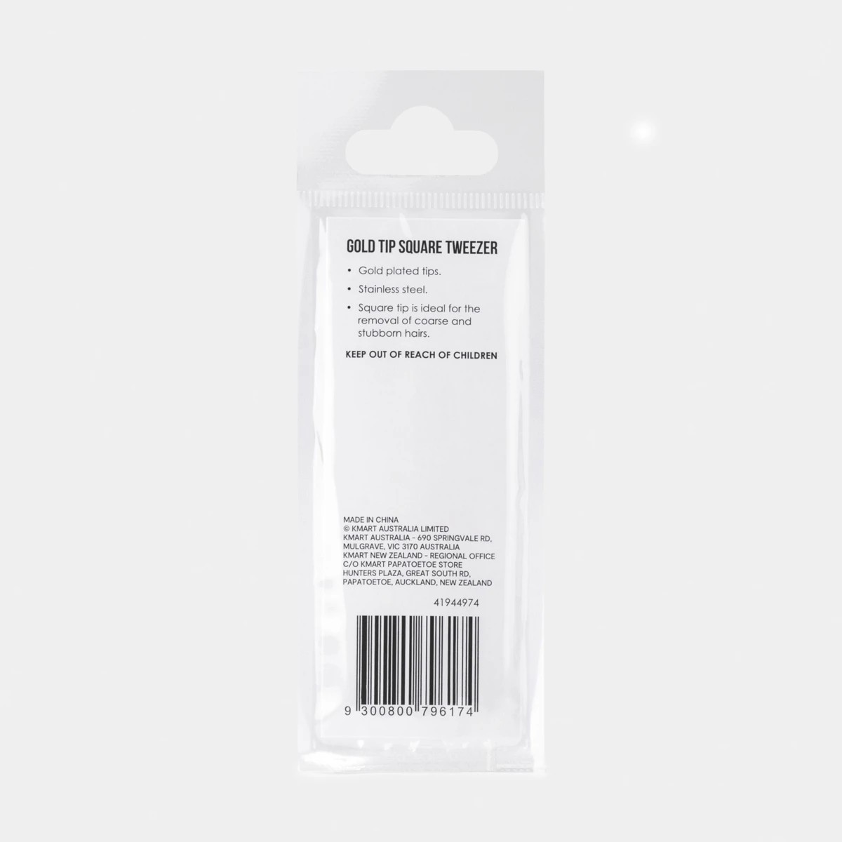 4 Gold Look Tip Square Tweezer, 4 of 4
