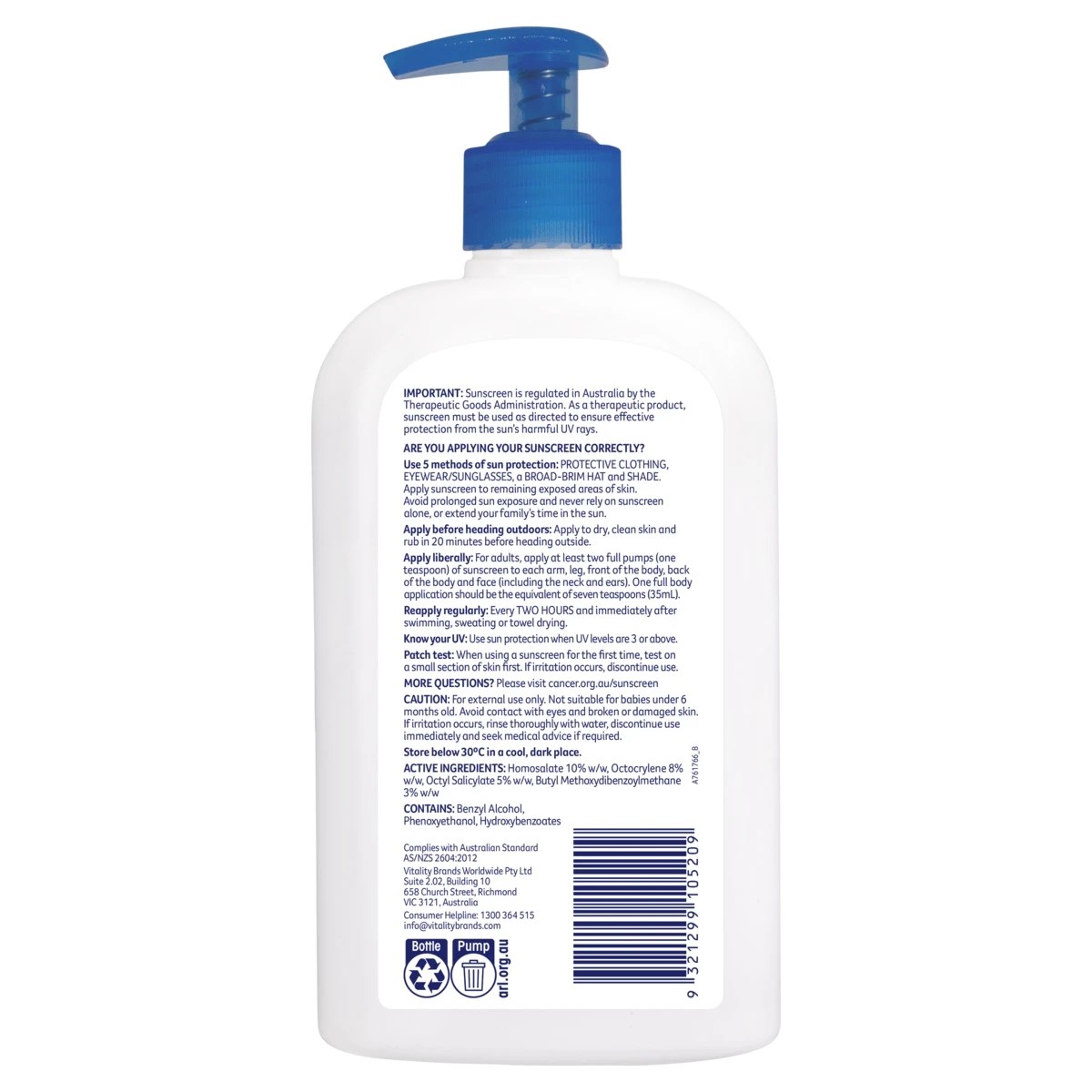 2 Cancer Council SPF50+ Ultra Sunscreen 500ml, 2 of 4