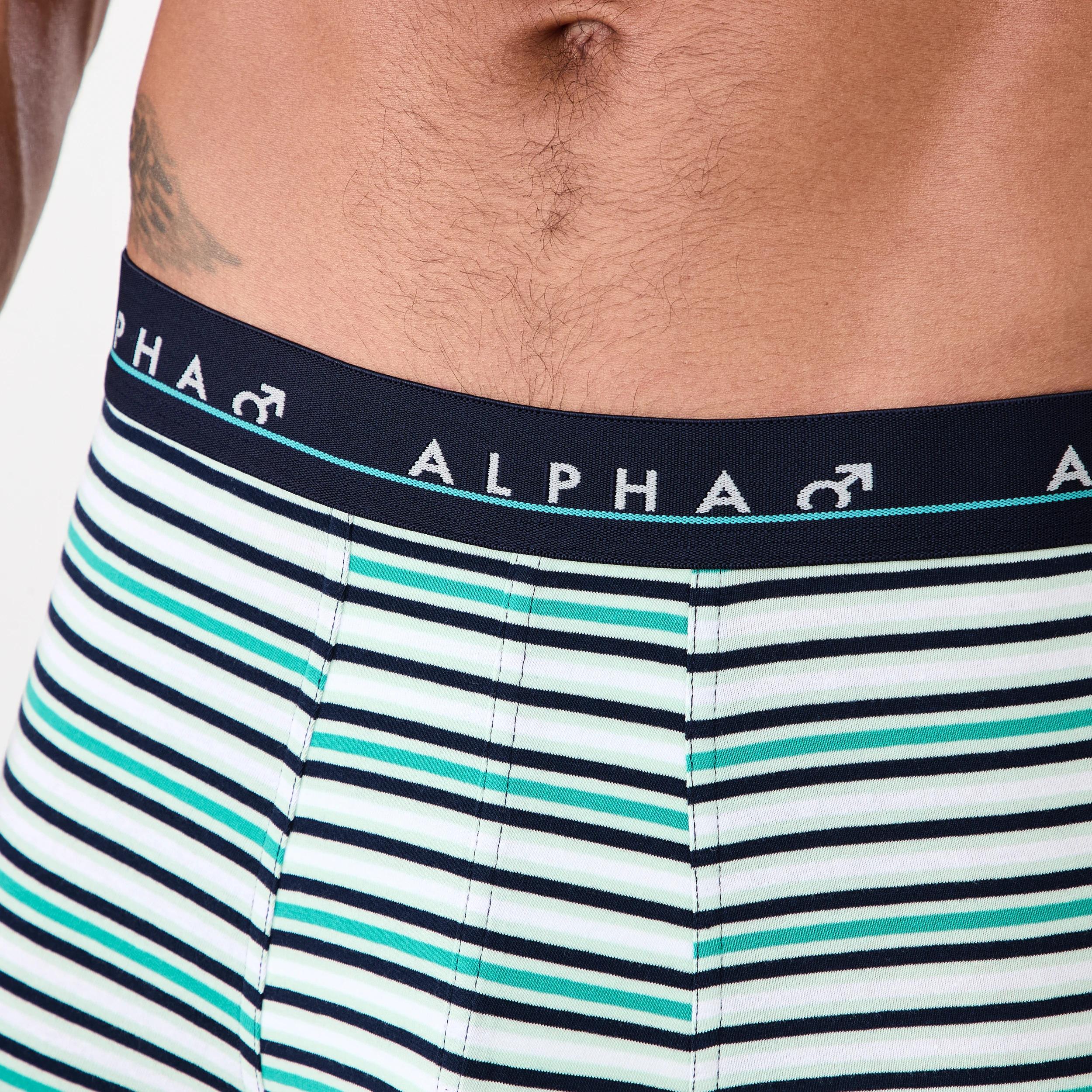 9 5 Pack Stripe and Plain Trunks Miami Strp, 9 of 10