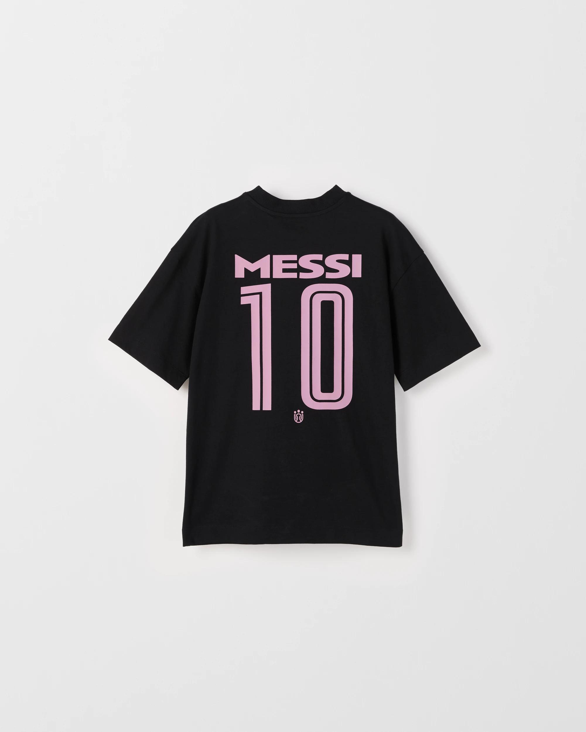 7 Messi Australian Cotton T-Shirt BLACK, 7 of 7