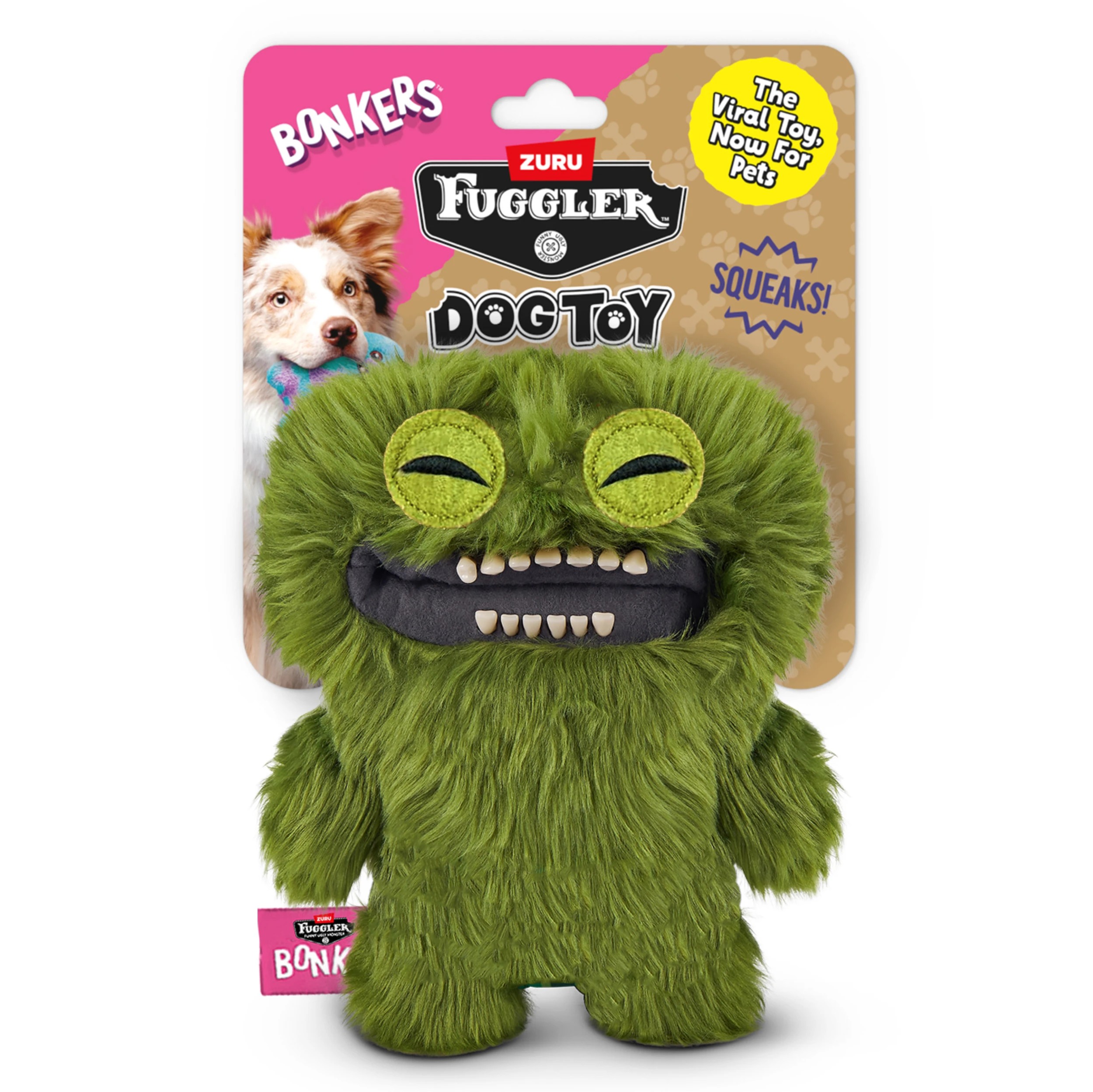 1 Zuru Fuggler X Bonkers Count Underoo McGoo Dog Toy, 1 of 5