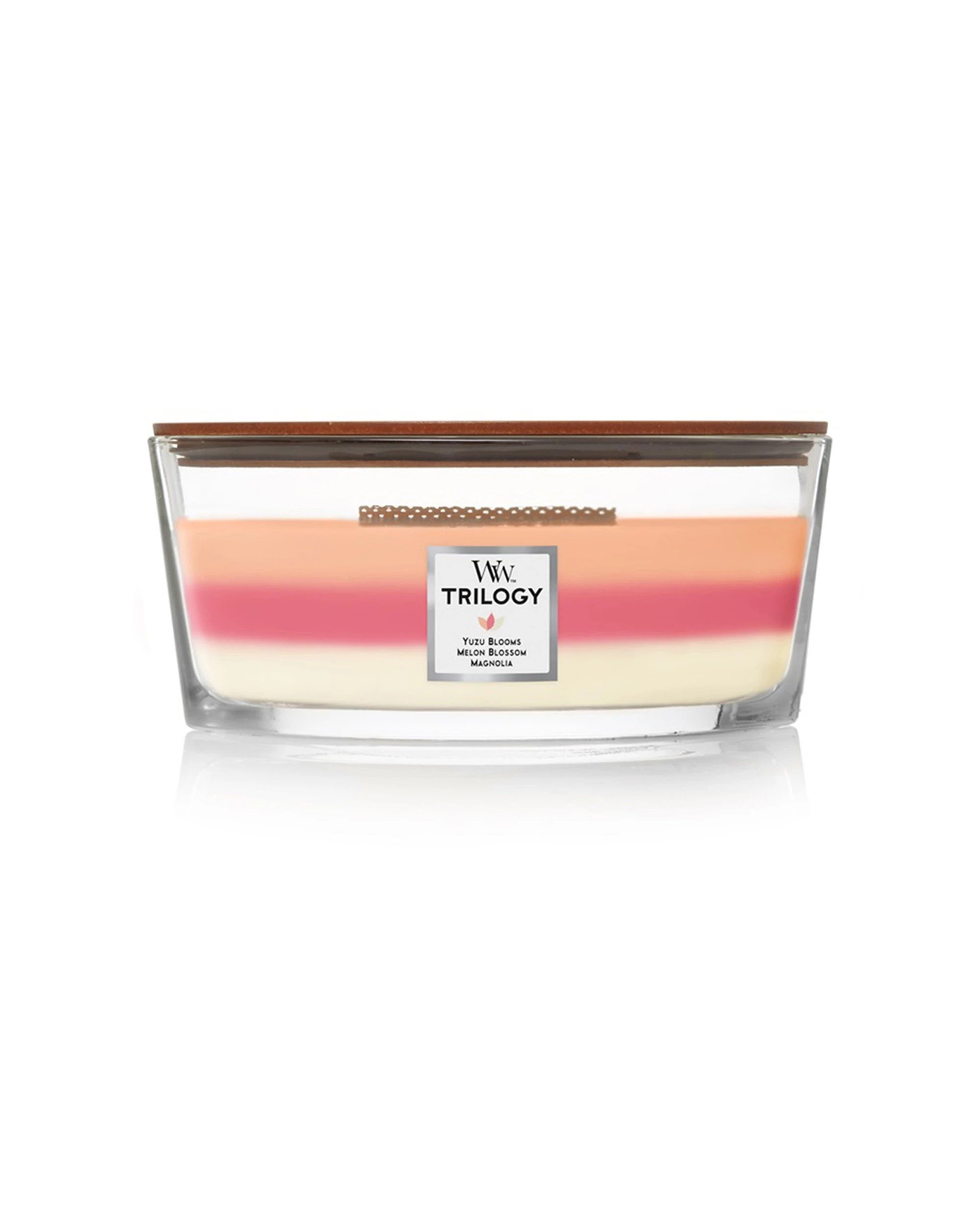 1 Woodwick Scented Soy Wax Candle Sheer Tuberose Scented Home Fragrance Ellipse - Multi, 1 of 3
