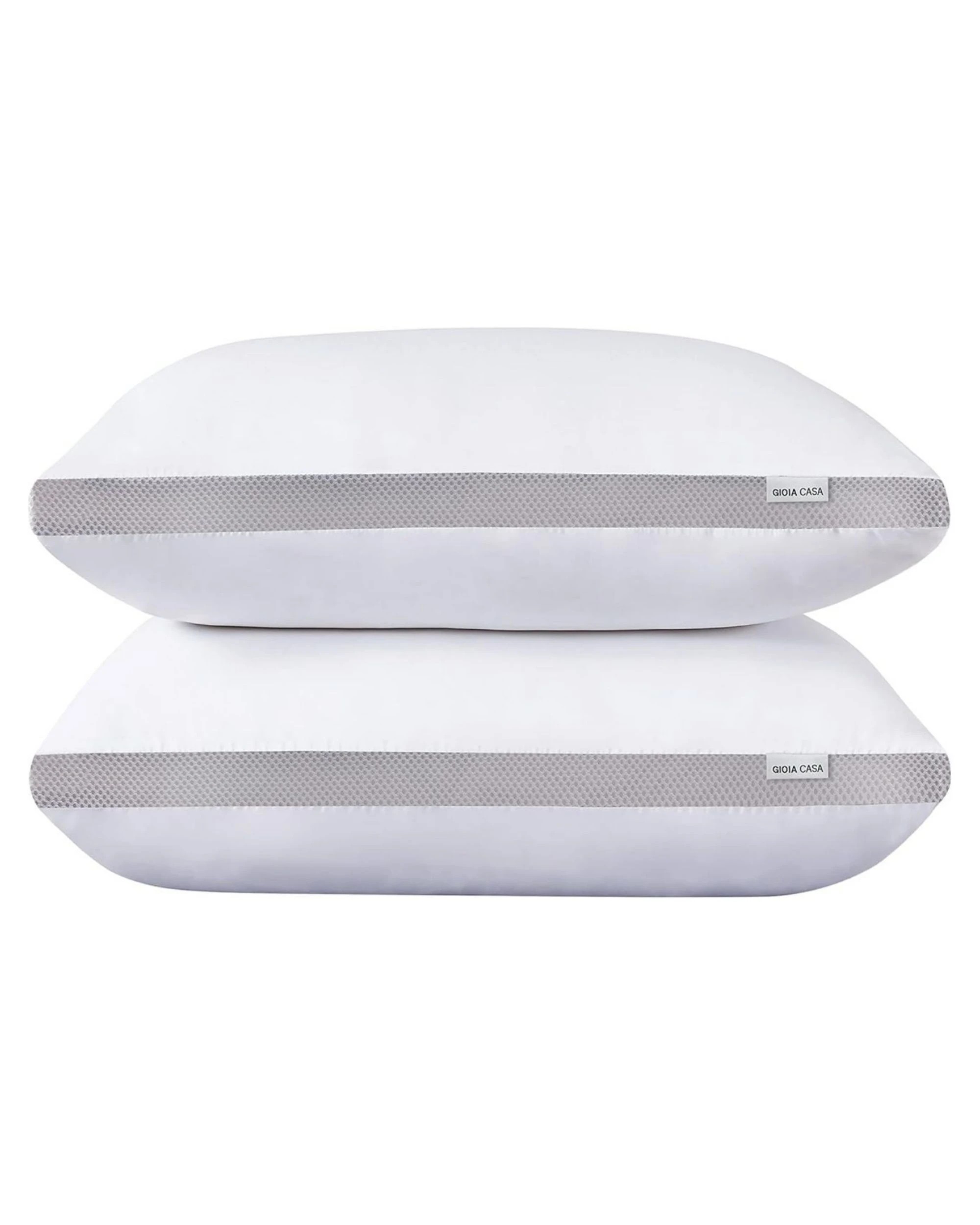 6 Gioia Casa 2-Pack Bamboo Cooling Pillows Plush Down Standard Size, 6 of 6