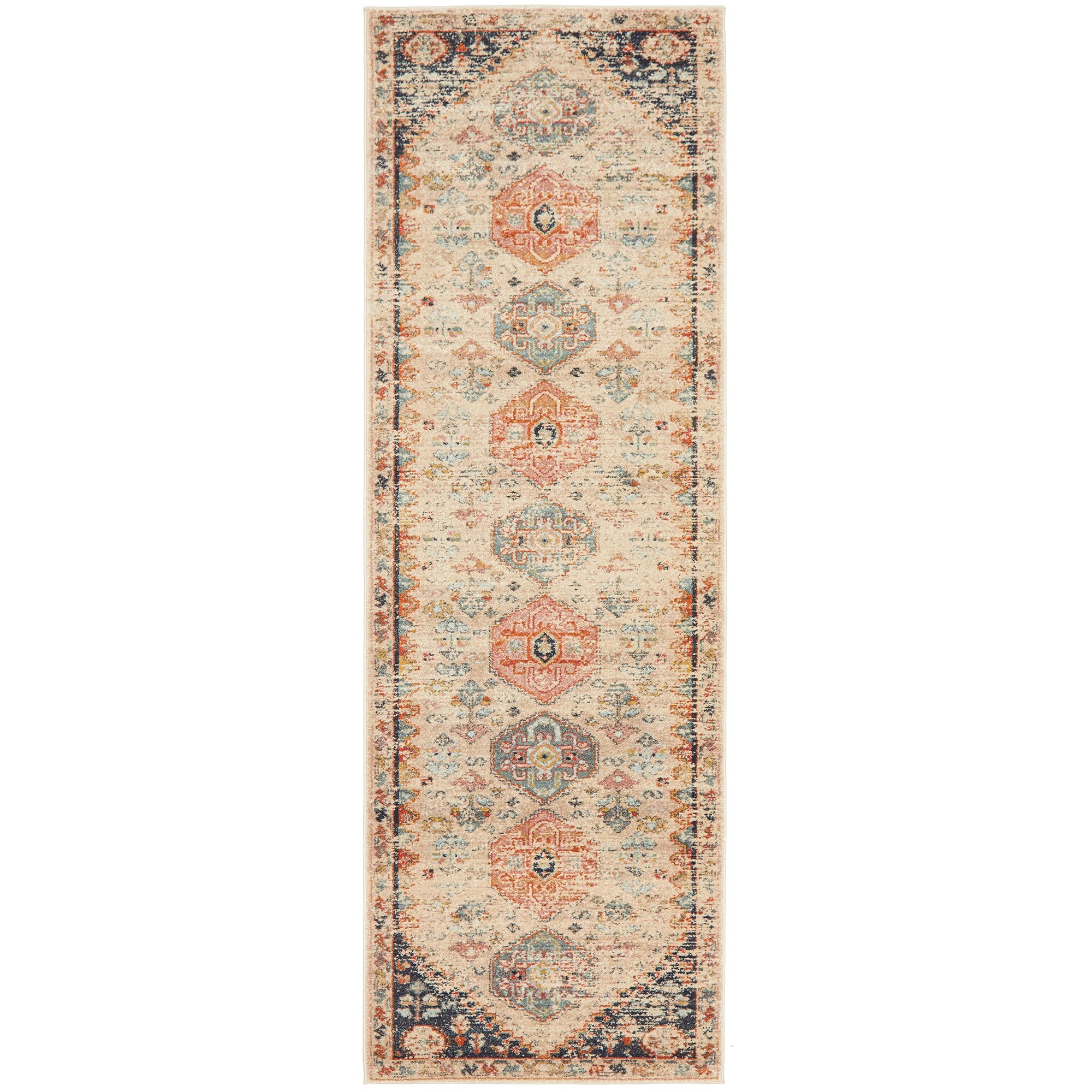 2 Common Ground Rugs Eterna 854 500x80cm - Extra Large Runner Rug - Beige, 2 of 8