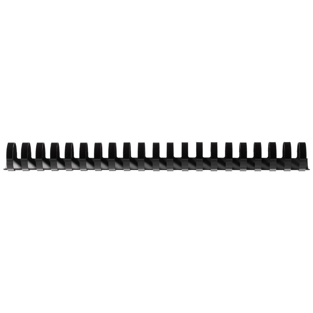 3 GBC Binding Comb 21 Loop Plastic 25mm Black 50 Pack, 3 of 3
