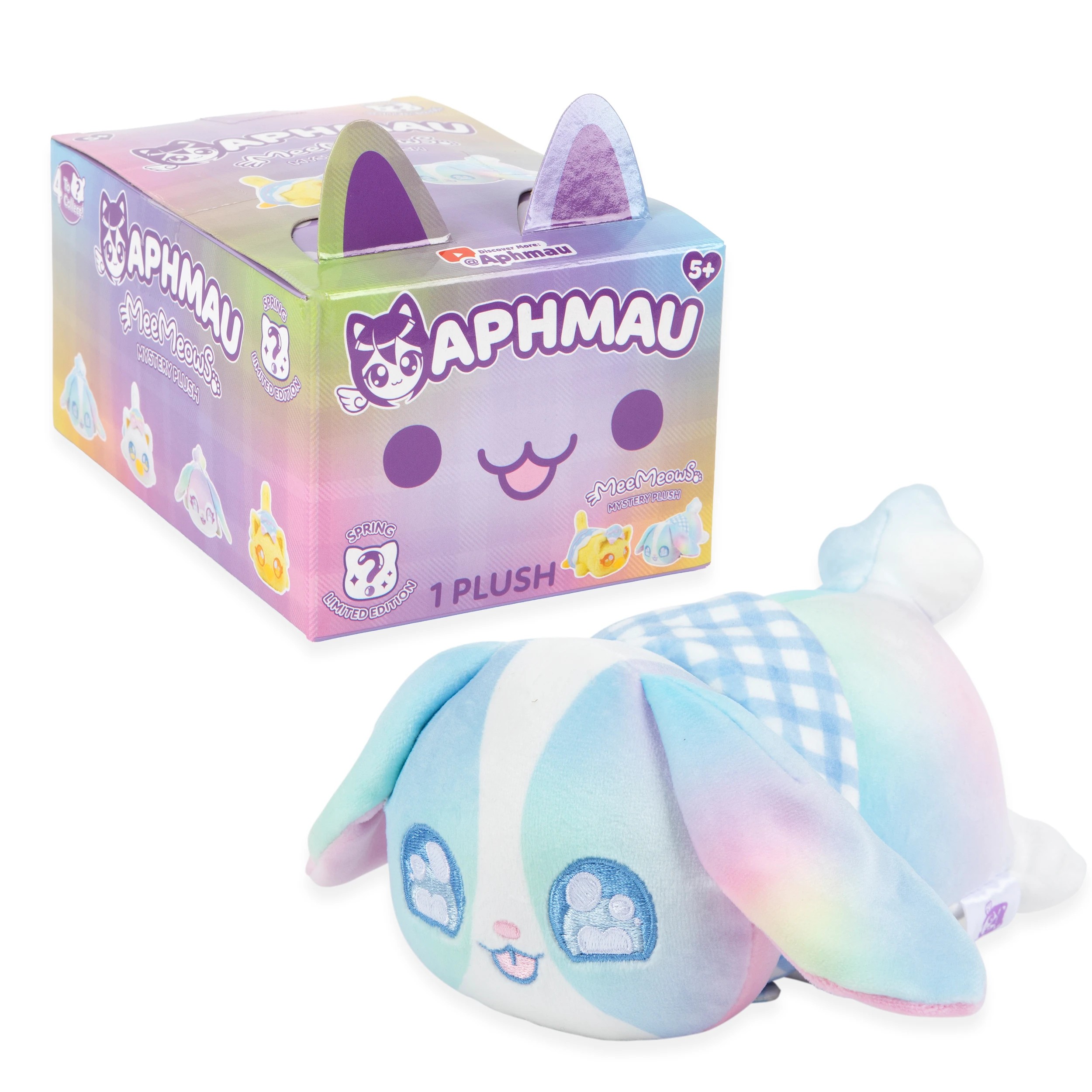 4 15cm Aphmau MeeMeows Spring Limited Edition Easter Plush Toy - Assorted, 4 of 5