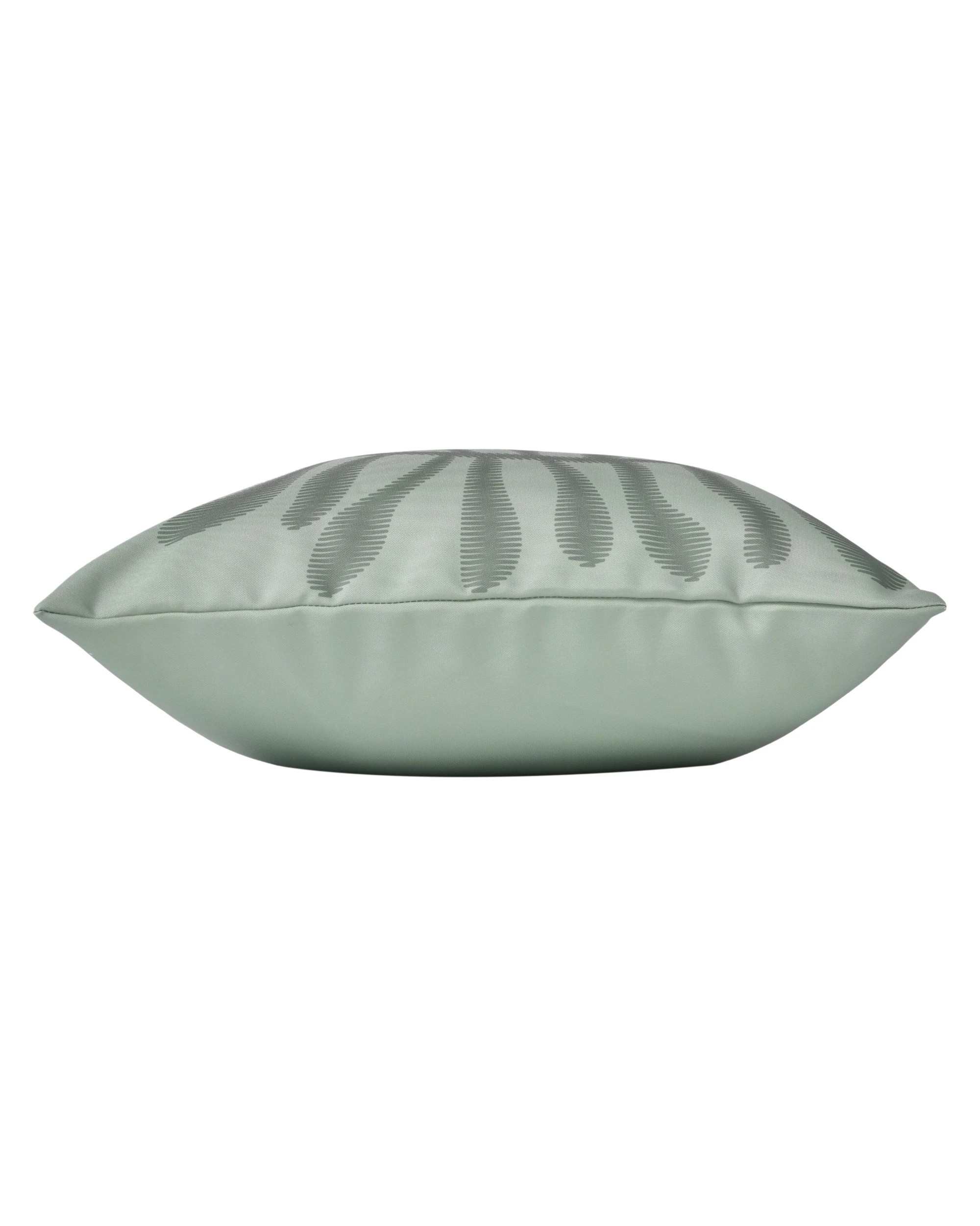4 Vibes Fennel Printed Outdoor Cushion 50x50cm - Sage, 4 of 7