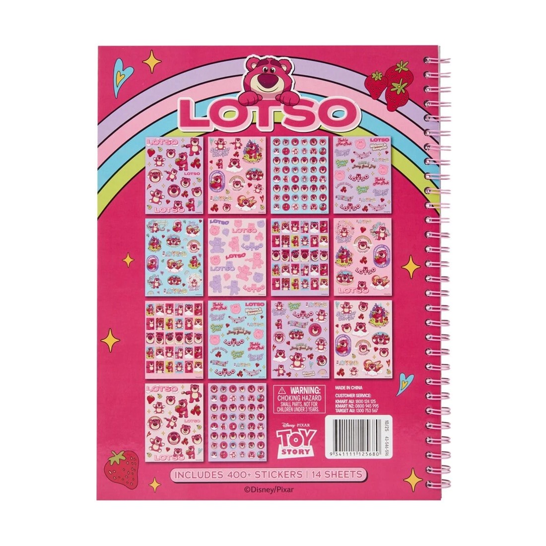 6 Disney Pixar Toy Story Lotso Sticker Book, 6 of 6