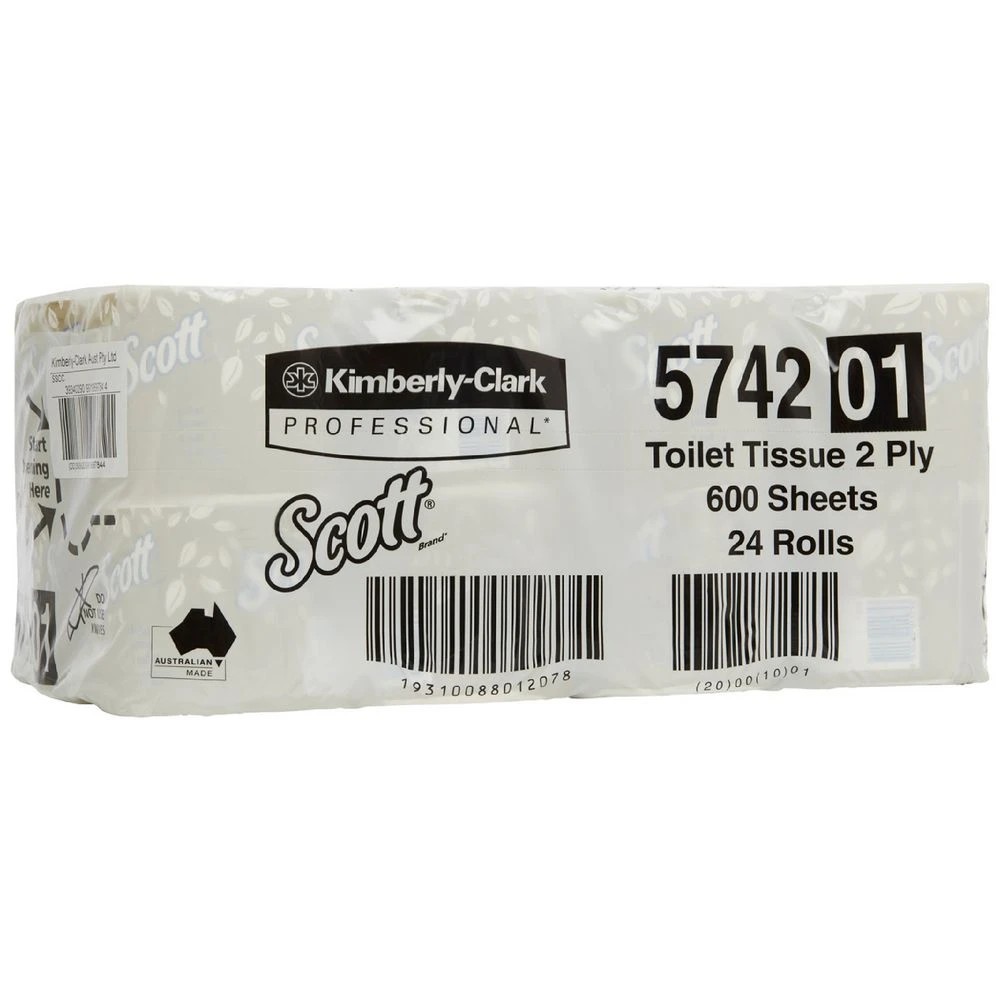 4 Scott Toilet Tissue 600 Sheet 24 Pack, 4 of 4