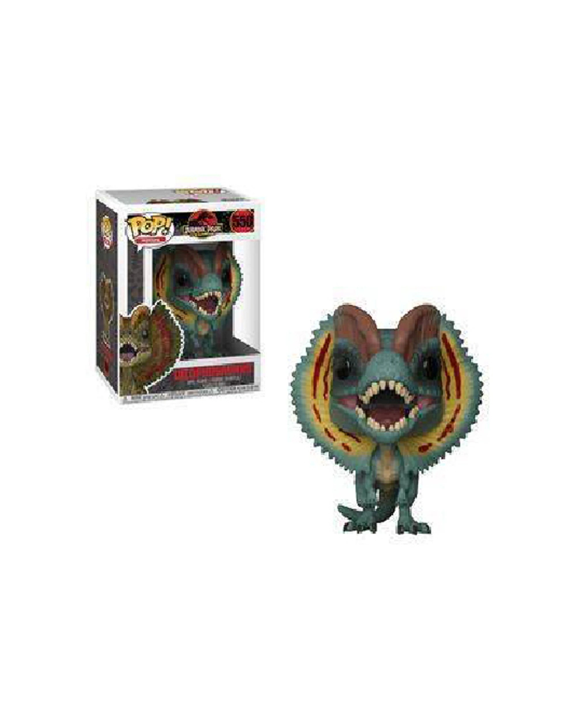 1 Pop Vinyl Figurine Jurassic Park - Dilophosaurus With Chase 10cm Figure - Multi, 1 of 3