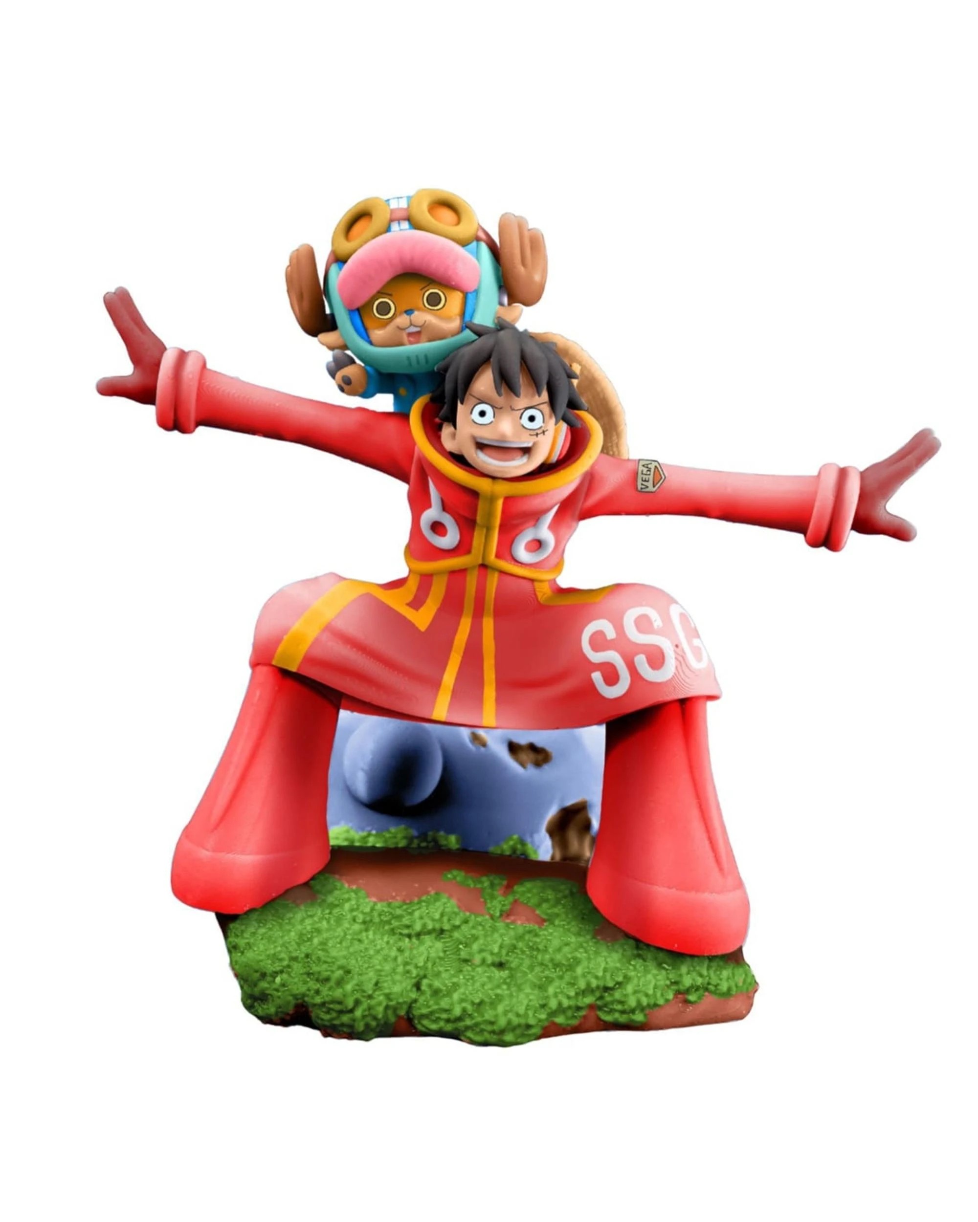 2 One Piece Egghead Arc Logbox ReBirth Petitrama Set of 4 Figures, 2 of 5