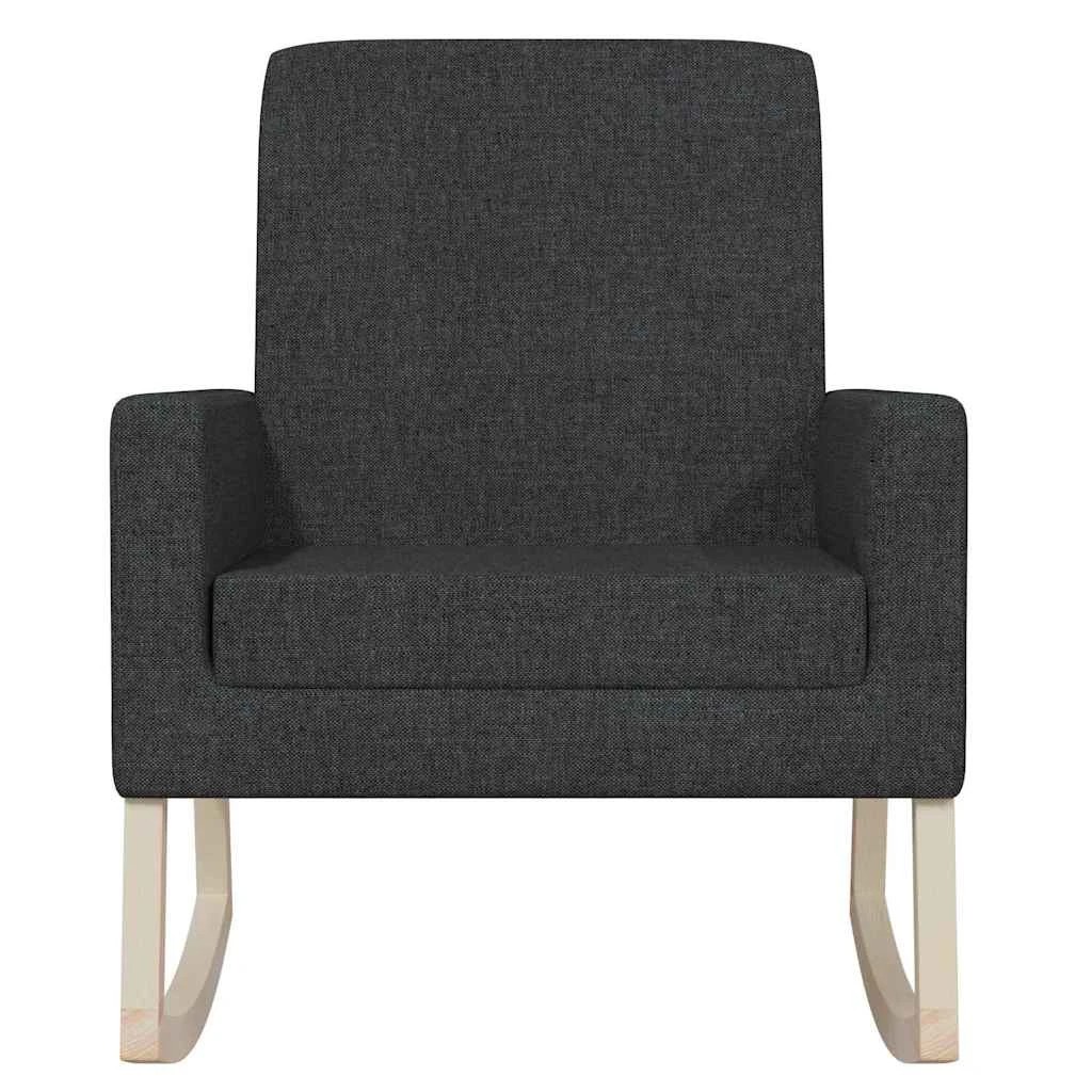 3 vidaXL Rocking chair Durable - Black, 3 of 8