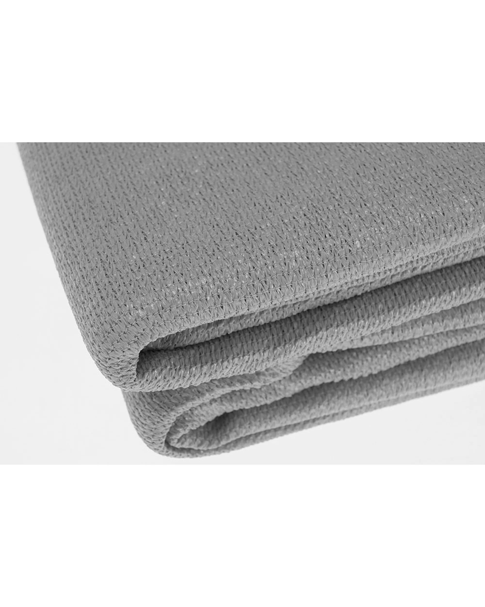 1 Wallaroo 3m x 2.5m Rectangular Shade Sail - Grey, 1 of 6