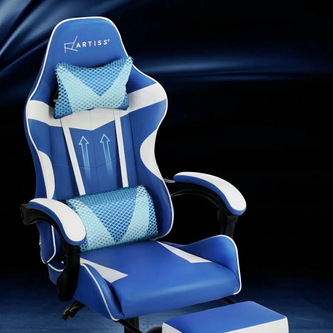 4 Artiss Gaming Office Chair Recliner Footrest - Multi, 4 of 5