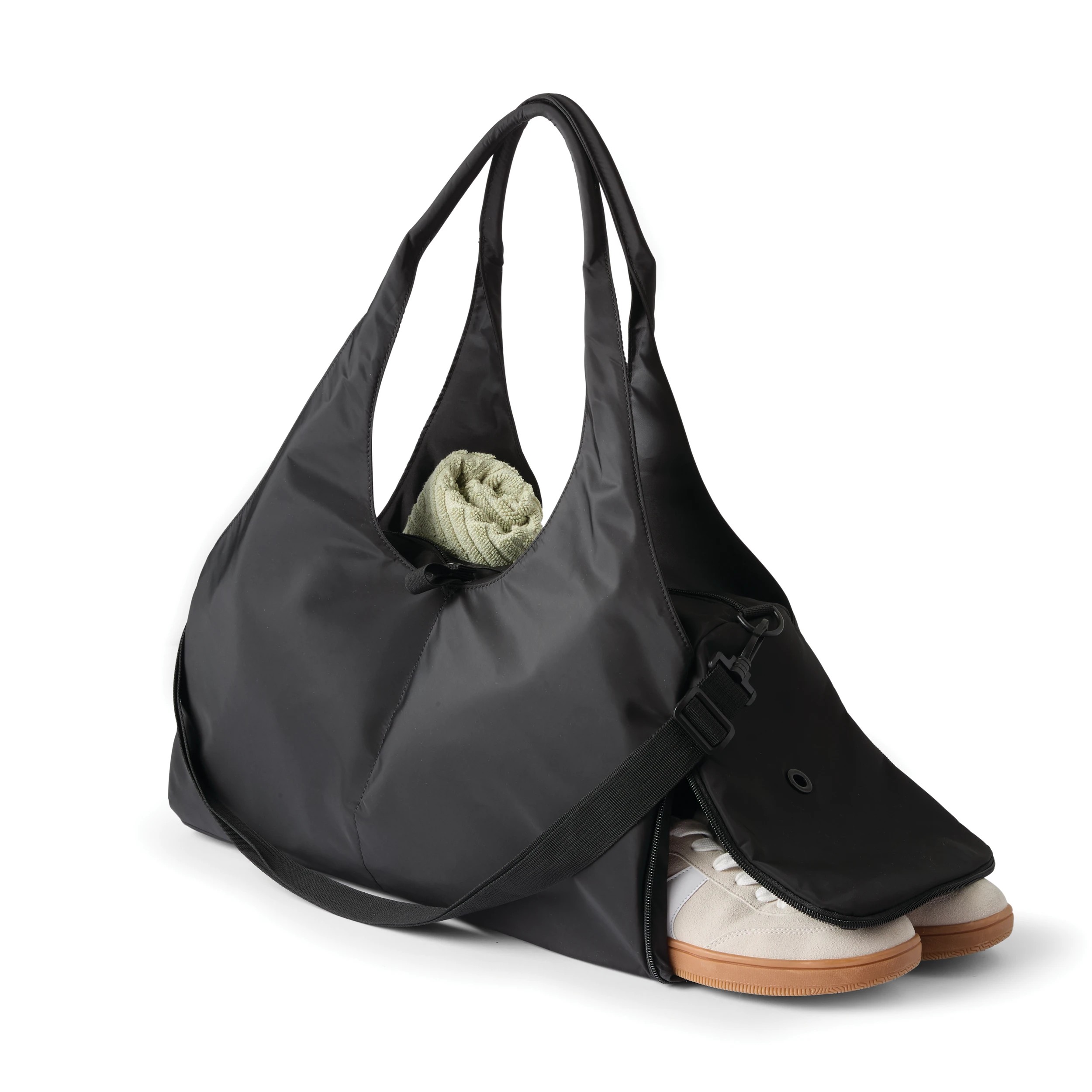 1 Yoga Gym Bag - Black, 1 of 9