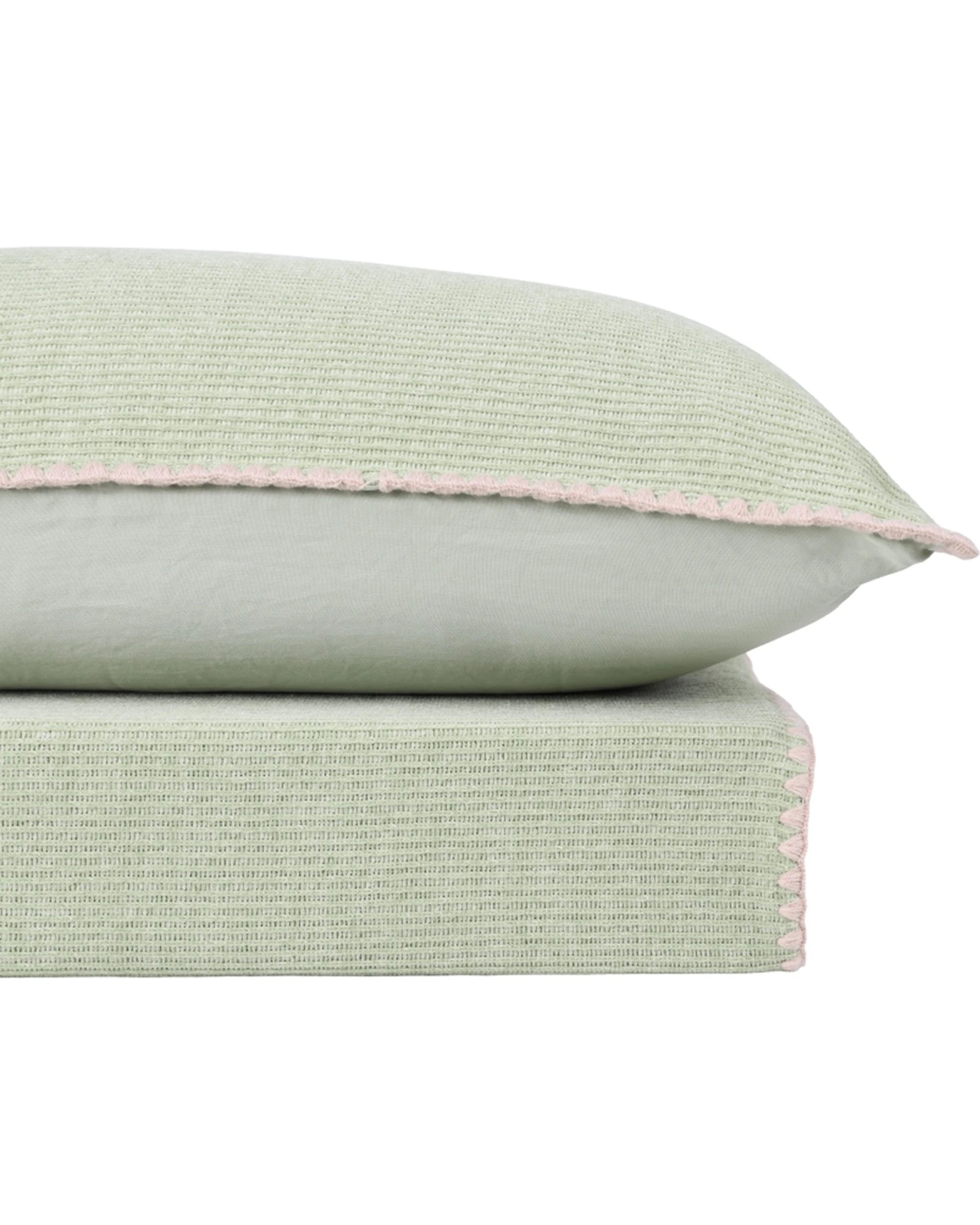 2 Odyssey Living 3pc Odyssey Living Noosa Chenille Quilt Cover Pillows Set - Double Bed - Multi, 2 of 3