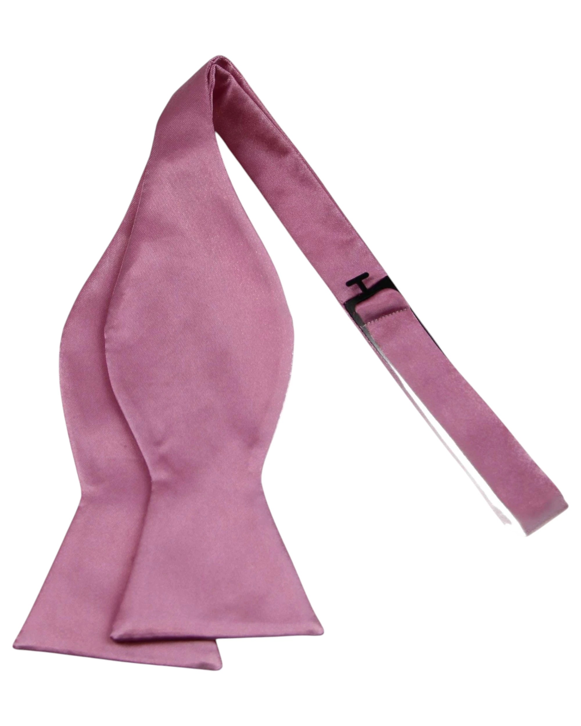 1 Zasel Mens Self Tie Bow Tie - Pink, 1 of 3