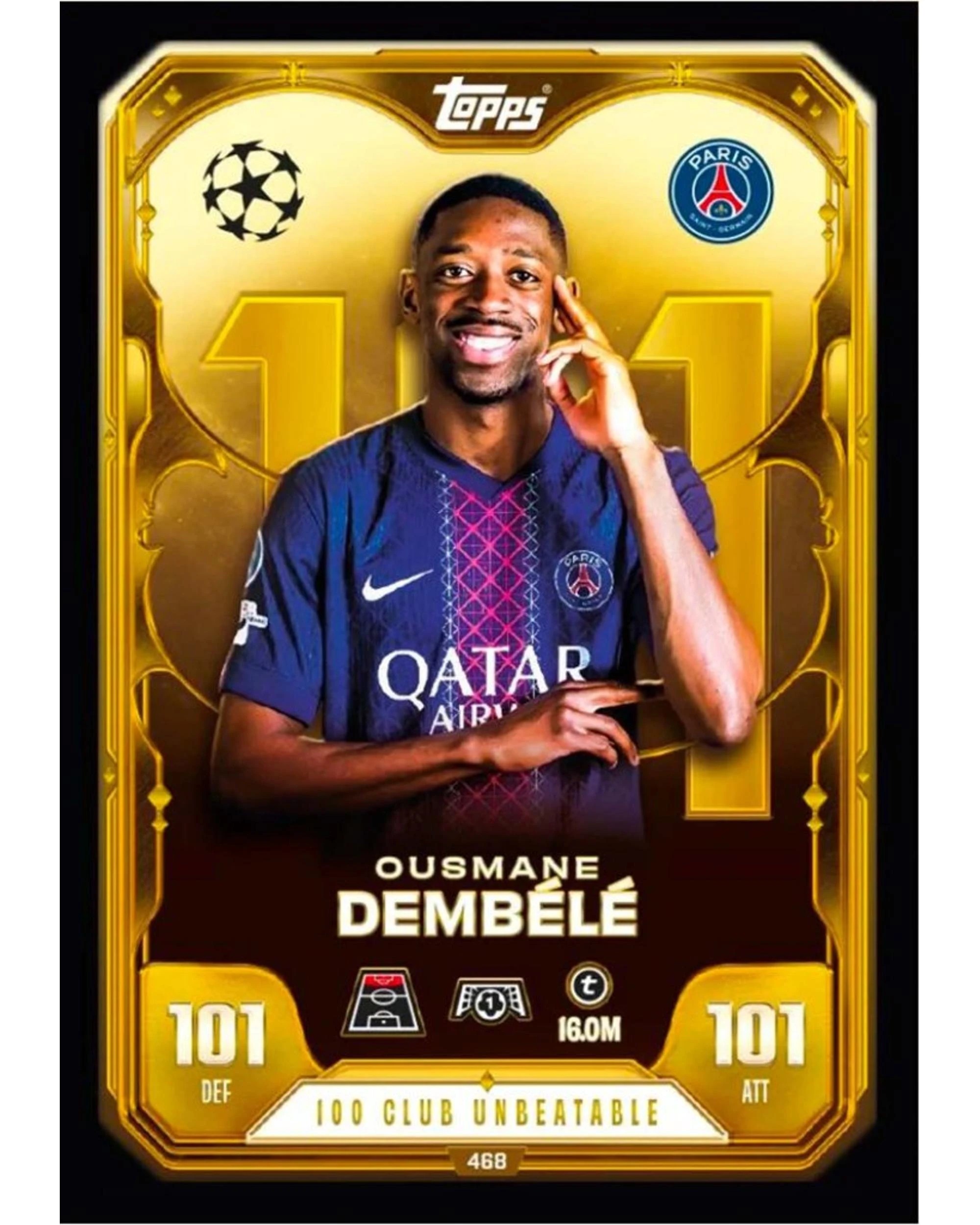 4 Match Attax UEFA Club Competitions 2025/2026 Edition Trading Cards Booster Box, 4 of 10