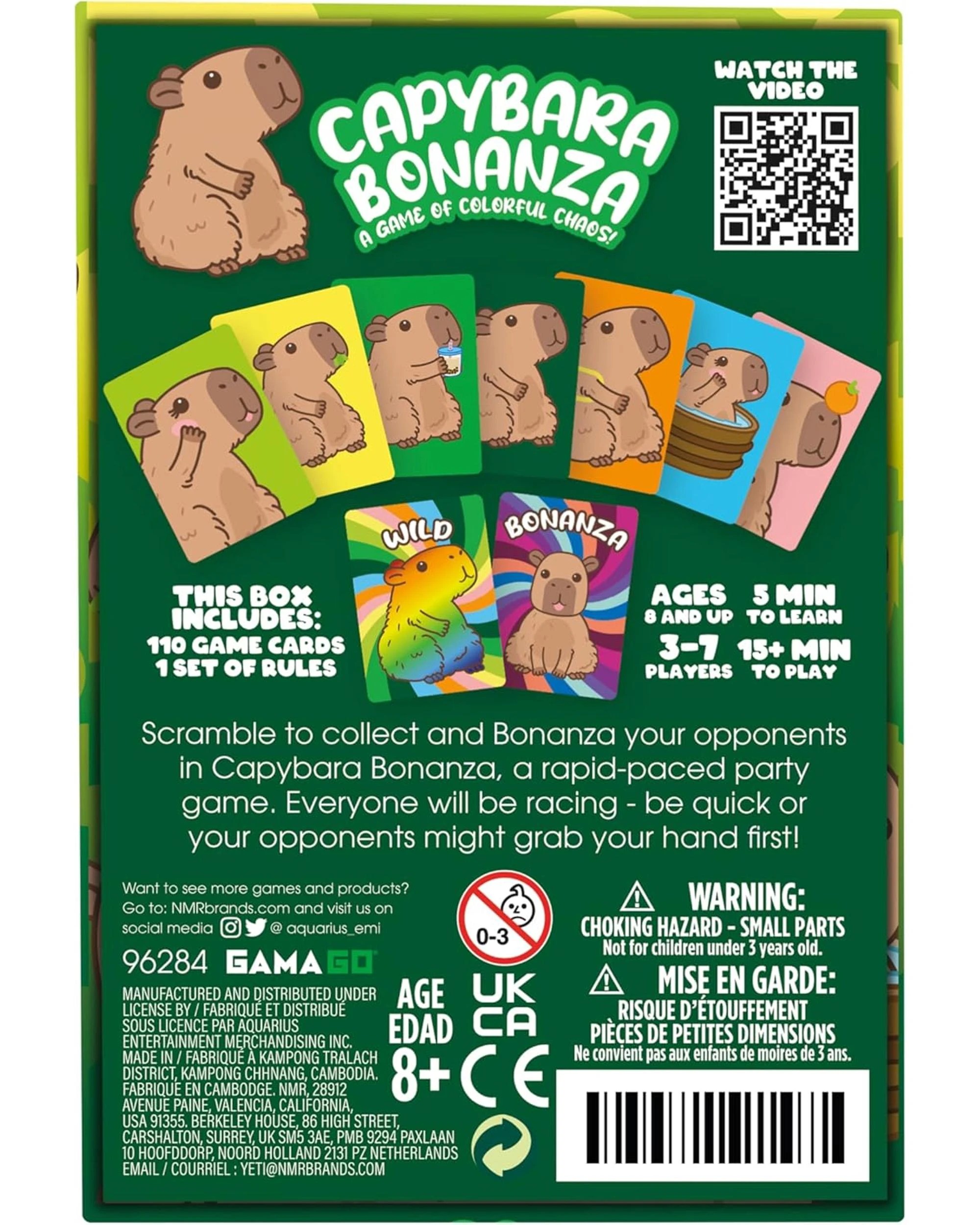 2 Capybara Bonanza Card Game, 2 of 2