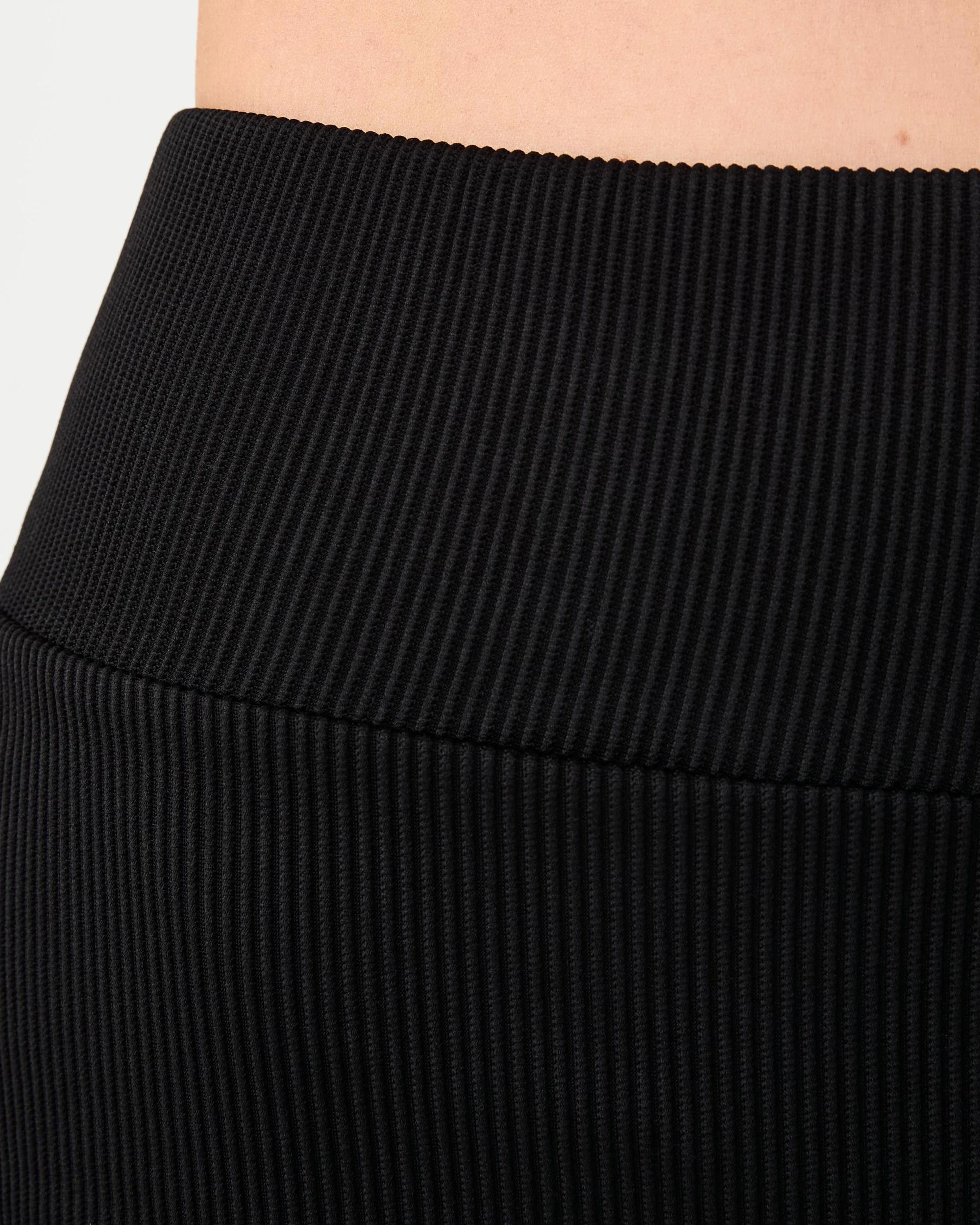 4 Ribbed Swim Bike Shorts Black, 4 of 5