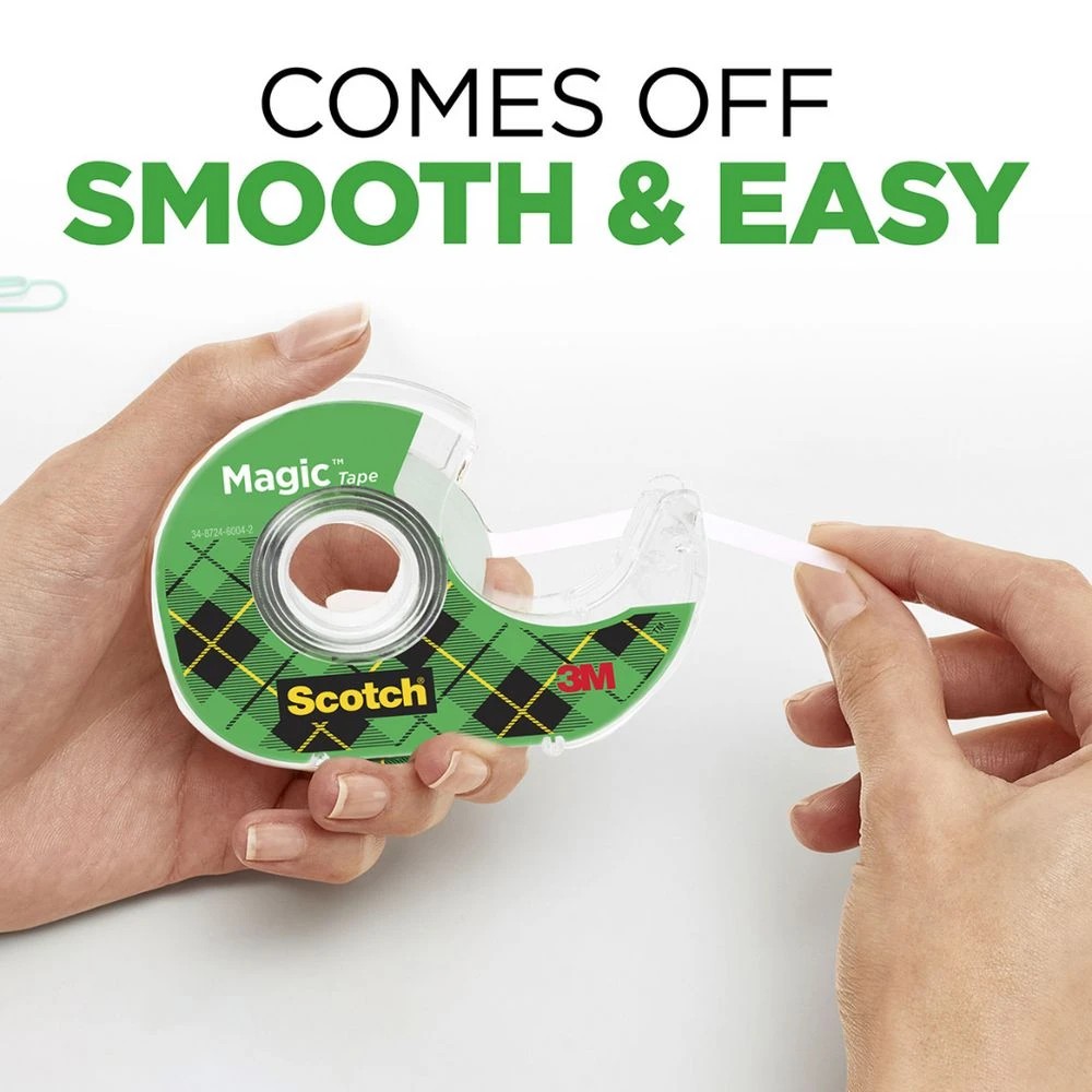 3 Scotch Magic Tape with Dispenser 6 Pack, 3 of 6