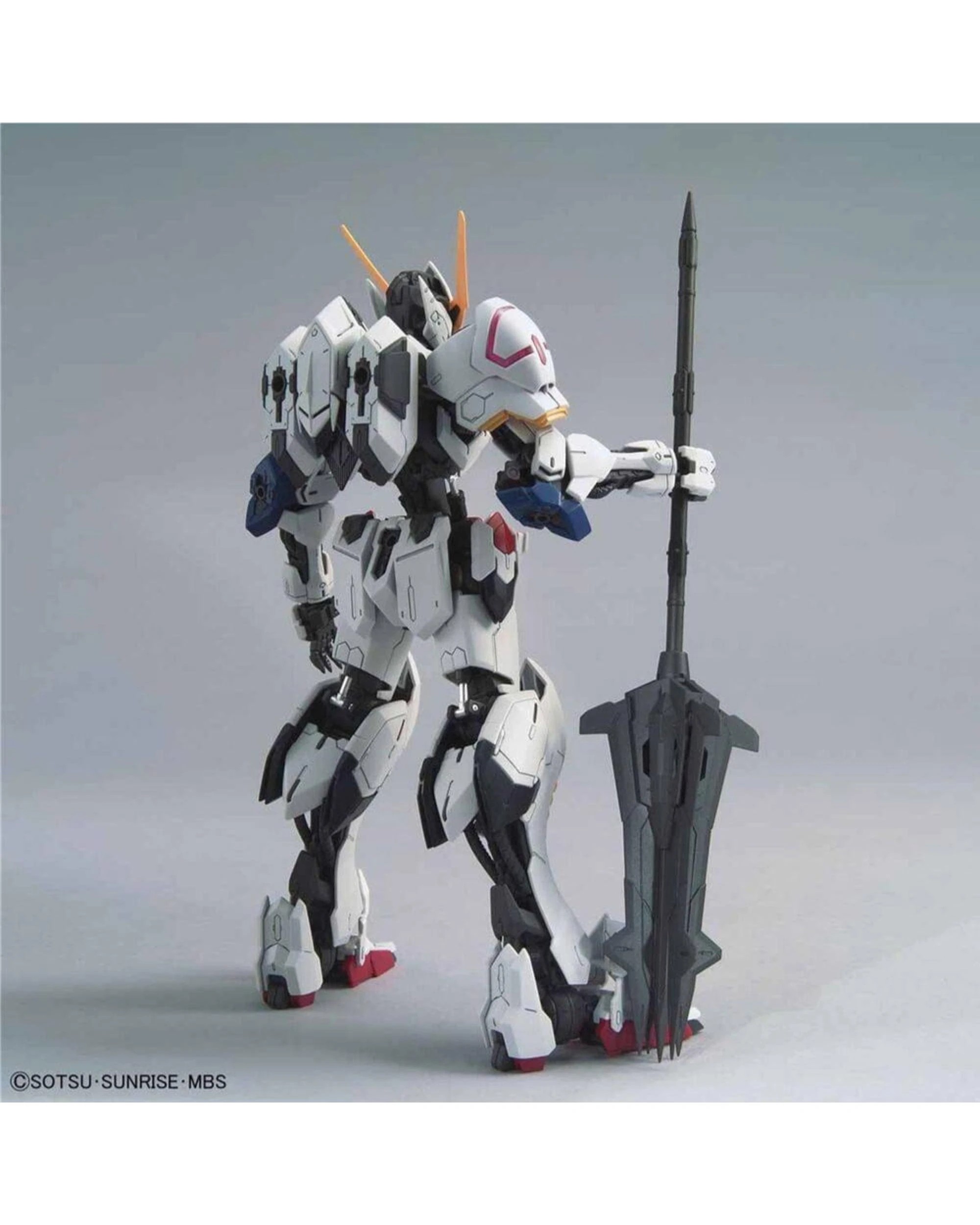 4 Bandai Master Grade Gundam: Barbatos Iron-Blooded Orphans 1/100 Scale Model Kit, 4 of 10
