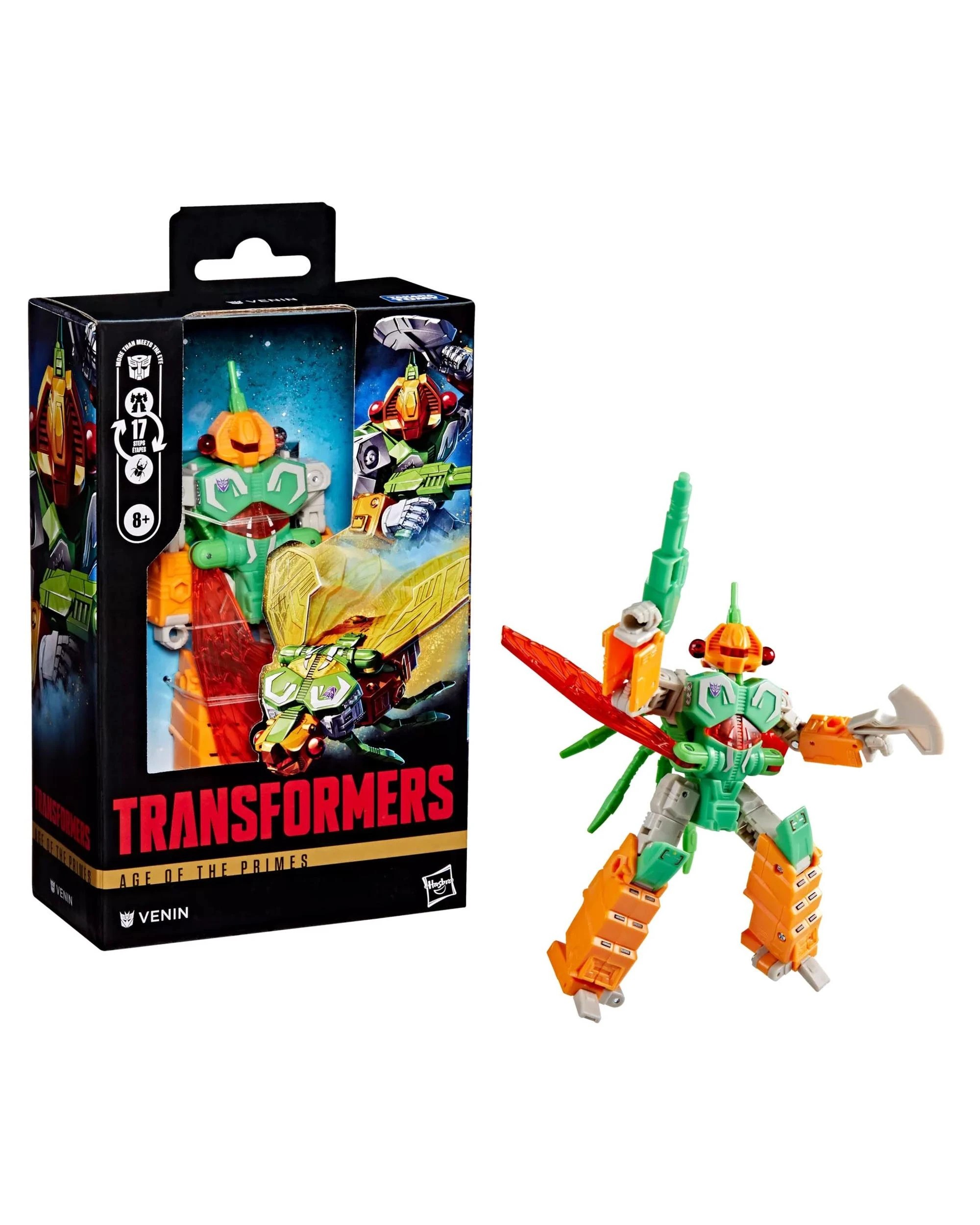 1 Transformers Age of the Primes Venin Deluxe Class Action Figure, 1 of 4