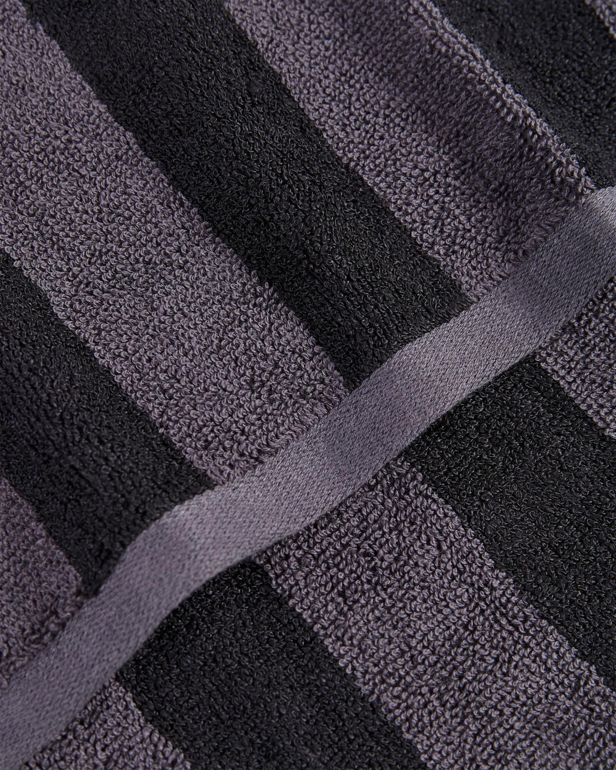 2 Target Australian Cotton Blend Logan Stripe Hand Towel - Grey, 2 of 3