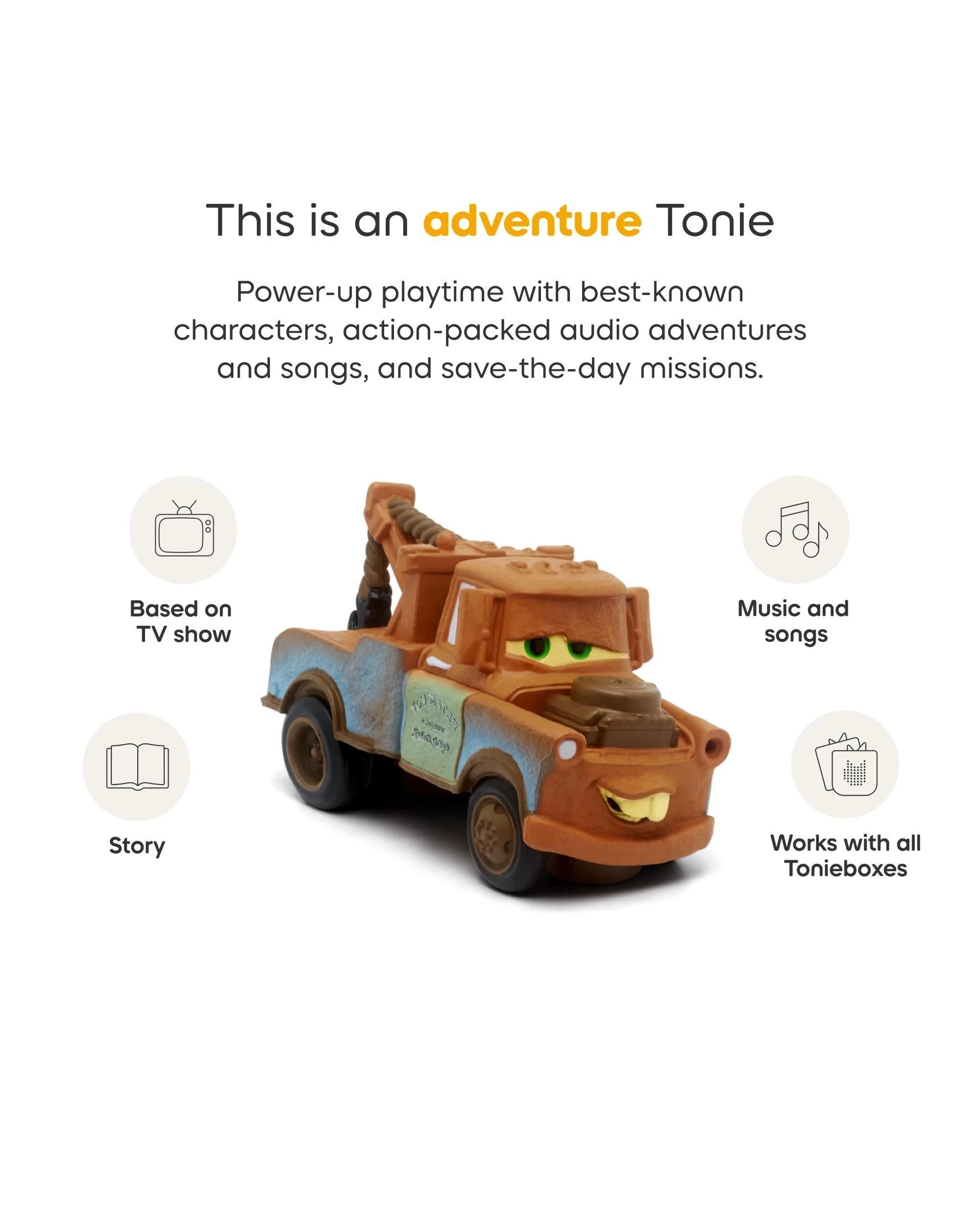 5 Disney - Cars - Mater Tonies Audio Character - Multi, 5 of 7