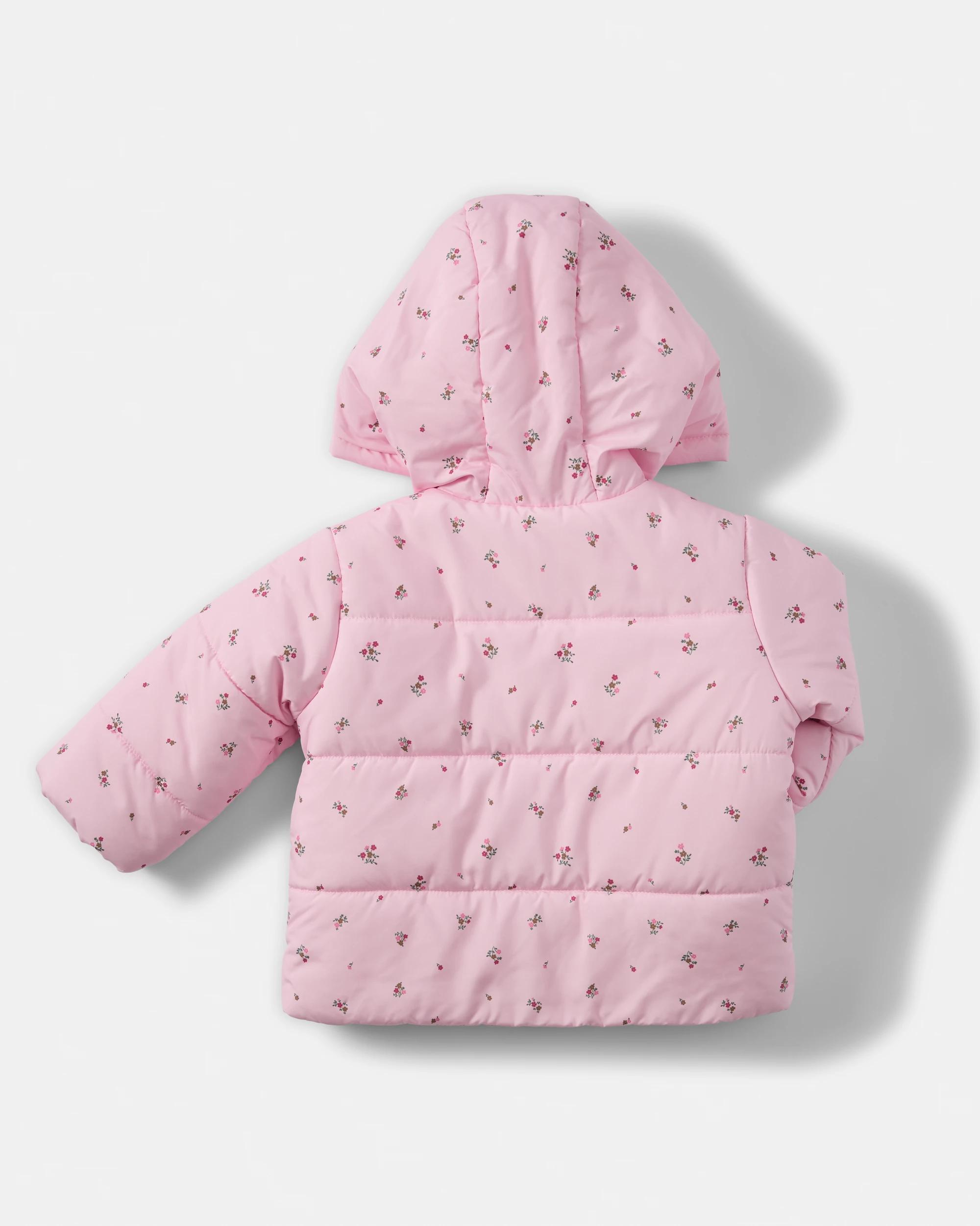 2 Hooded Puffer Jacket Pnk Dtsy, 2 of 3