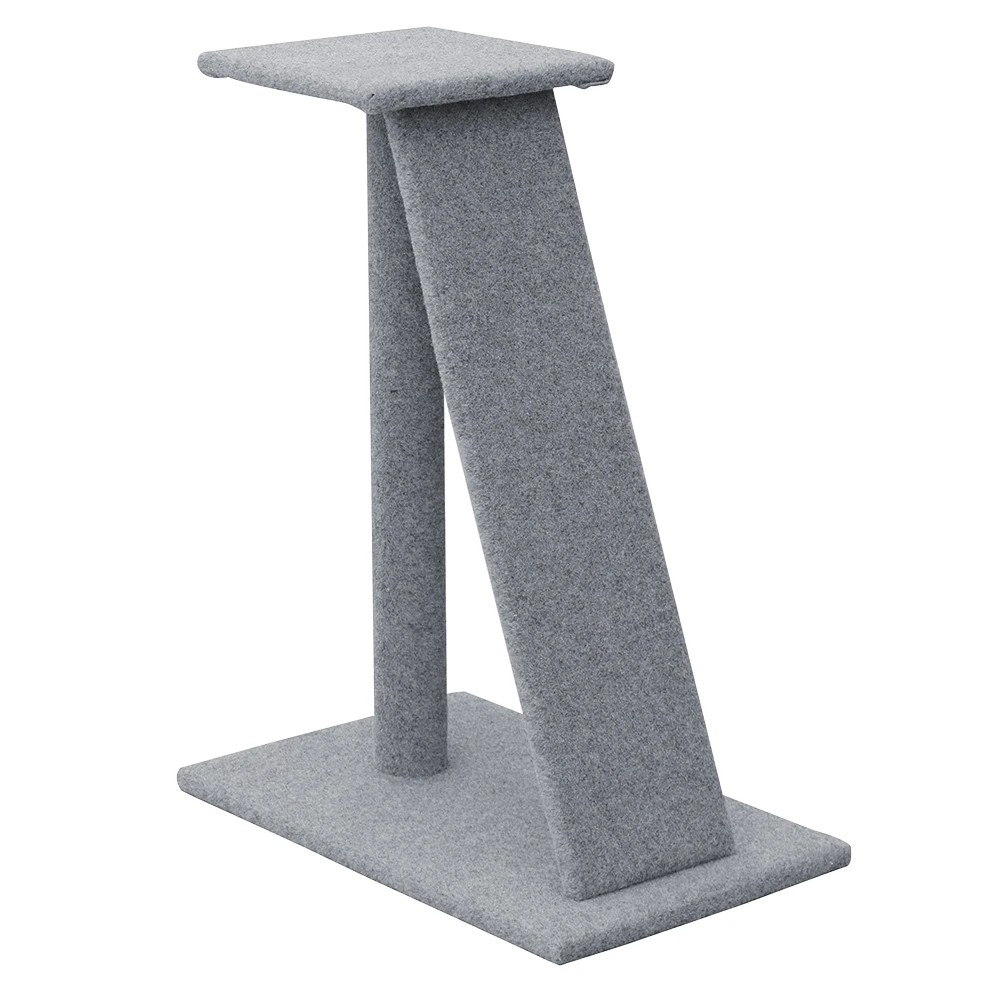 1 i.Pet Cat Tree 82cm Scratching Post Tower Scratcher Condo Trees Climb House - Grey, 1 of 6