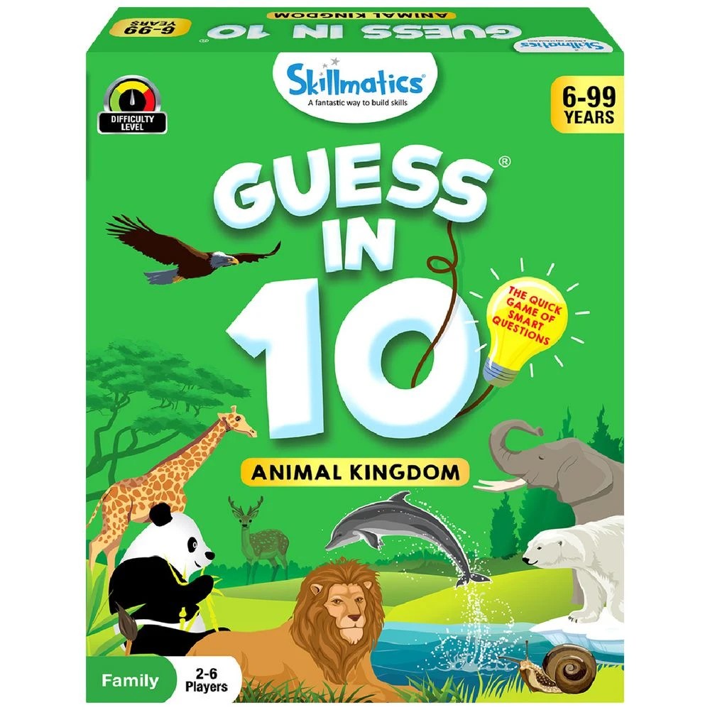 1 Skillmatics Guess in 10 Animal Kingdom, 1 of 3