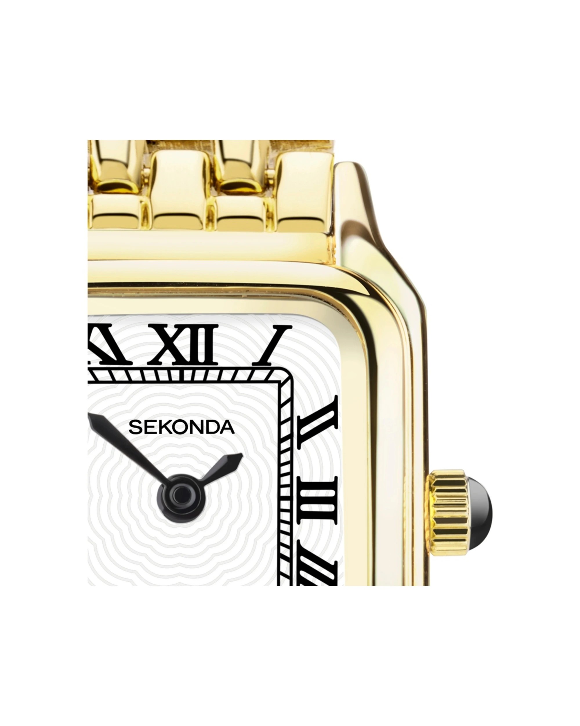 2 Sekonda Women's Monica Gold Watch Stainless Steel Plated Band 20mm Case, 2 of 7