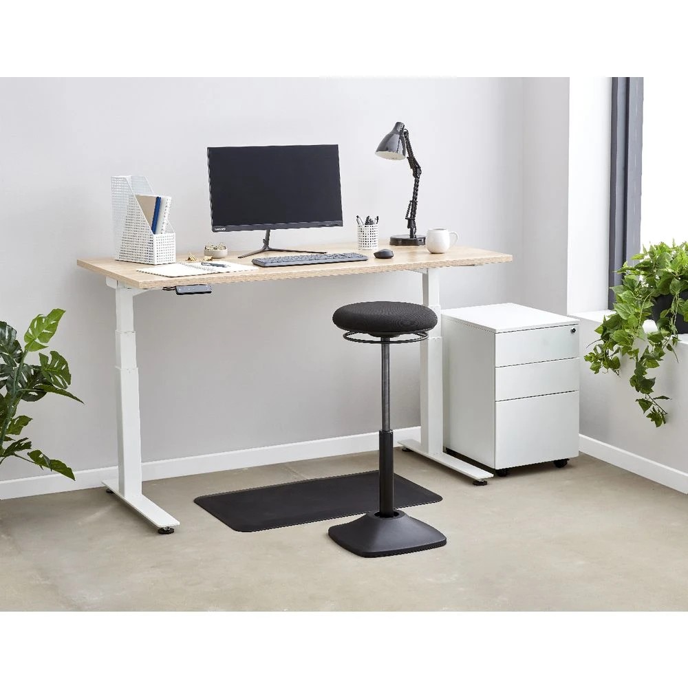 5 Stilford S2 Electric Sit Stand Desk 1800mm Black/Walnut Desks, Tables and Workstations, 5 of 5
