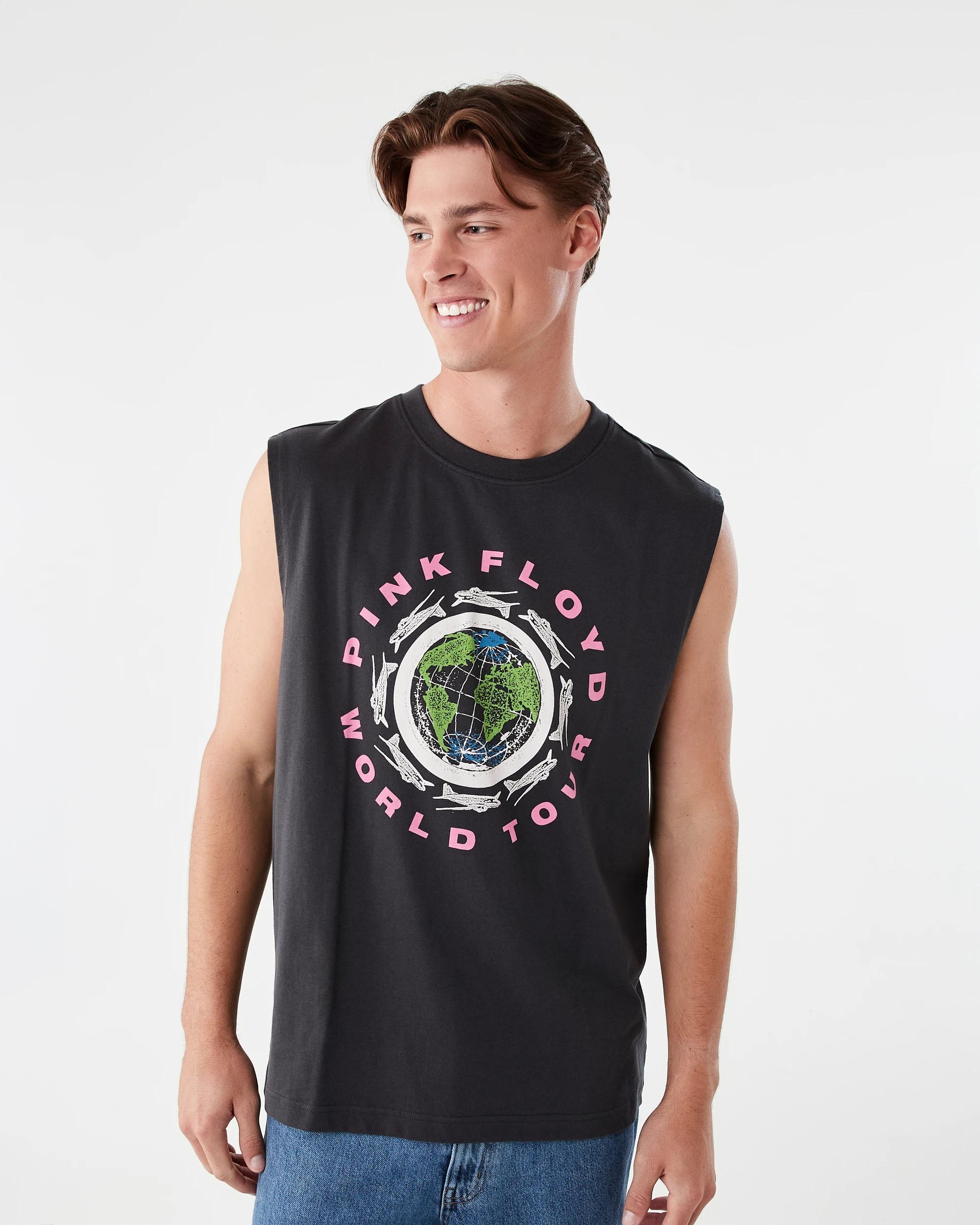 1 Pink Floyd License Muscle Blk Oyster, 1 of 6