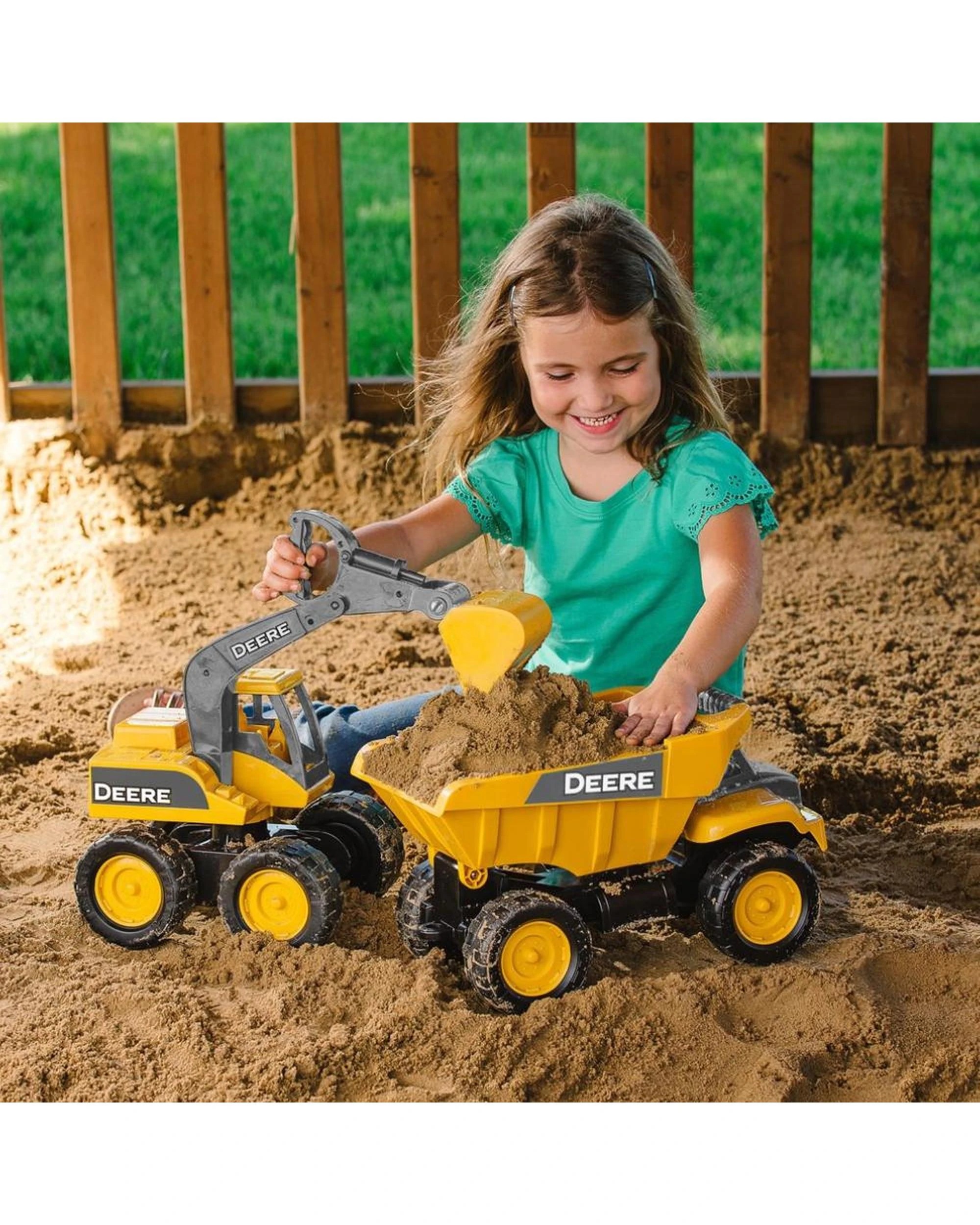 3 John Deere 38cm Big Scoop Construction Excavator Truck 3y, 3 of 3