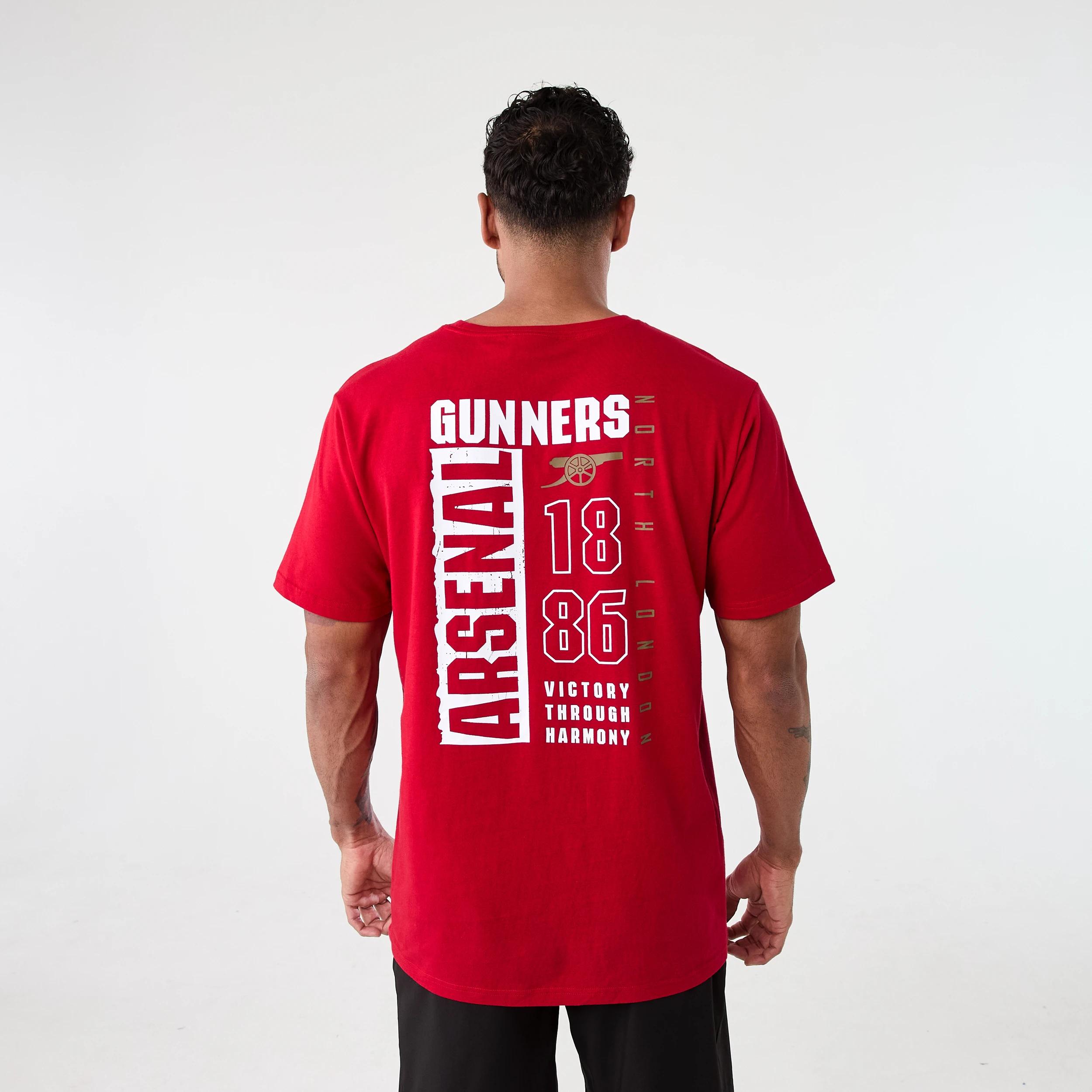 3 Official EPL Adult T-shirt RED ARSENAL, 3 of 7