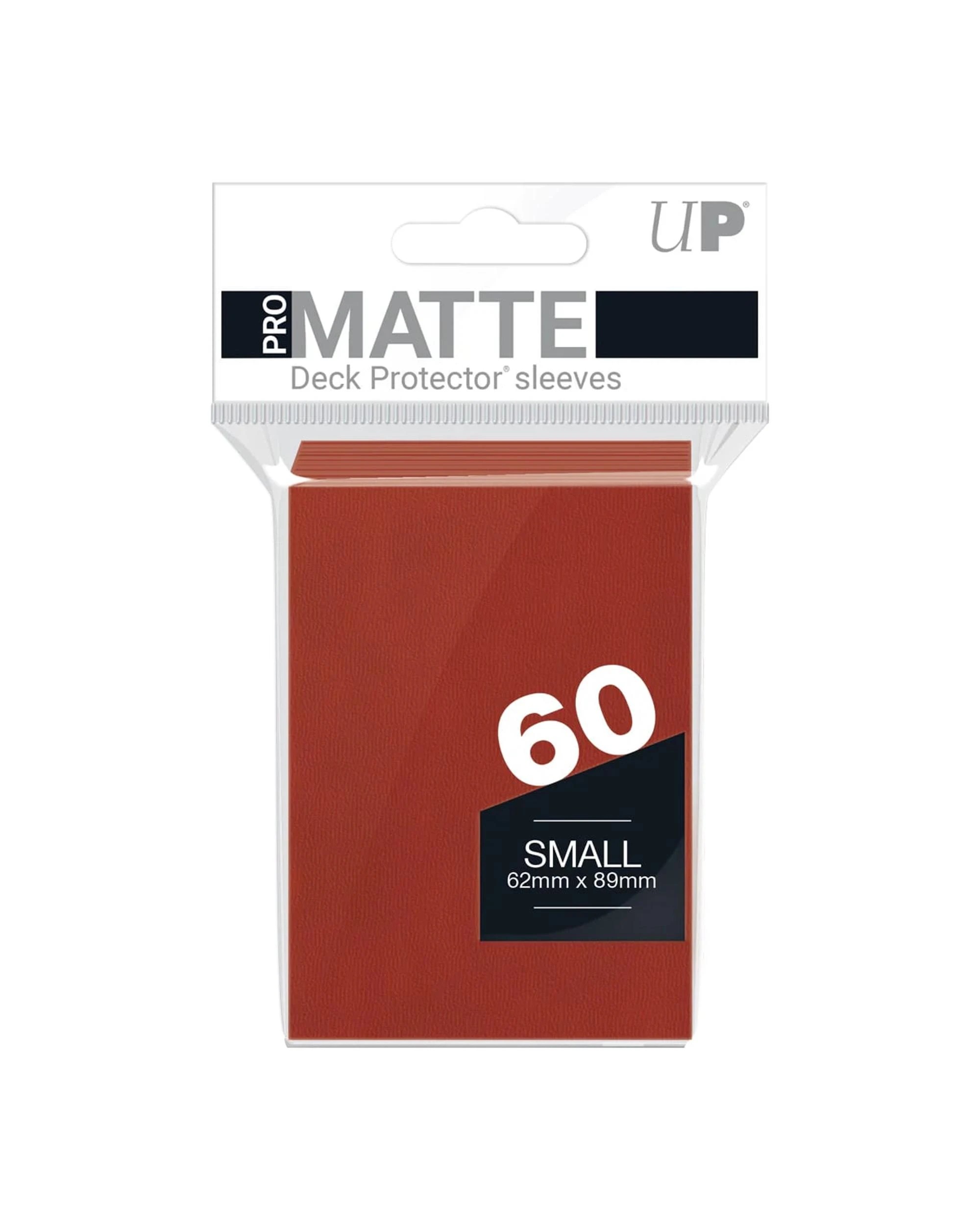 1 Ultra Pro 60 Pro-Matte Small Deck Protector Sleeves - Red, 1 of 1