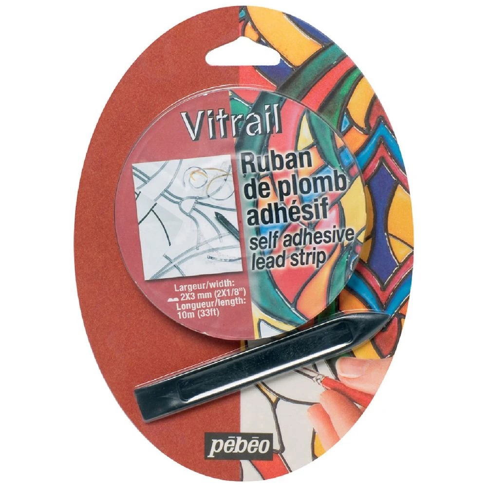 1 Pebeo Vitrail Self Adhesive Lead Strip, 1 of 4
