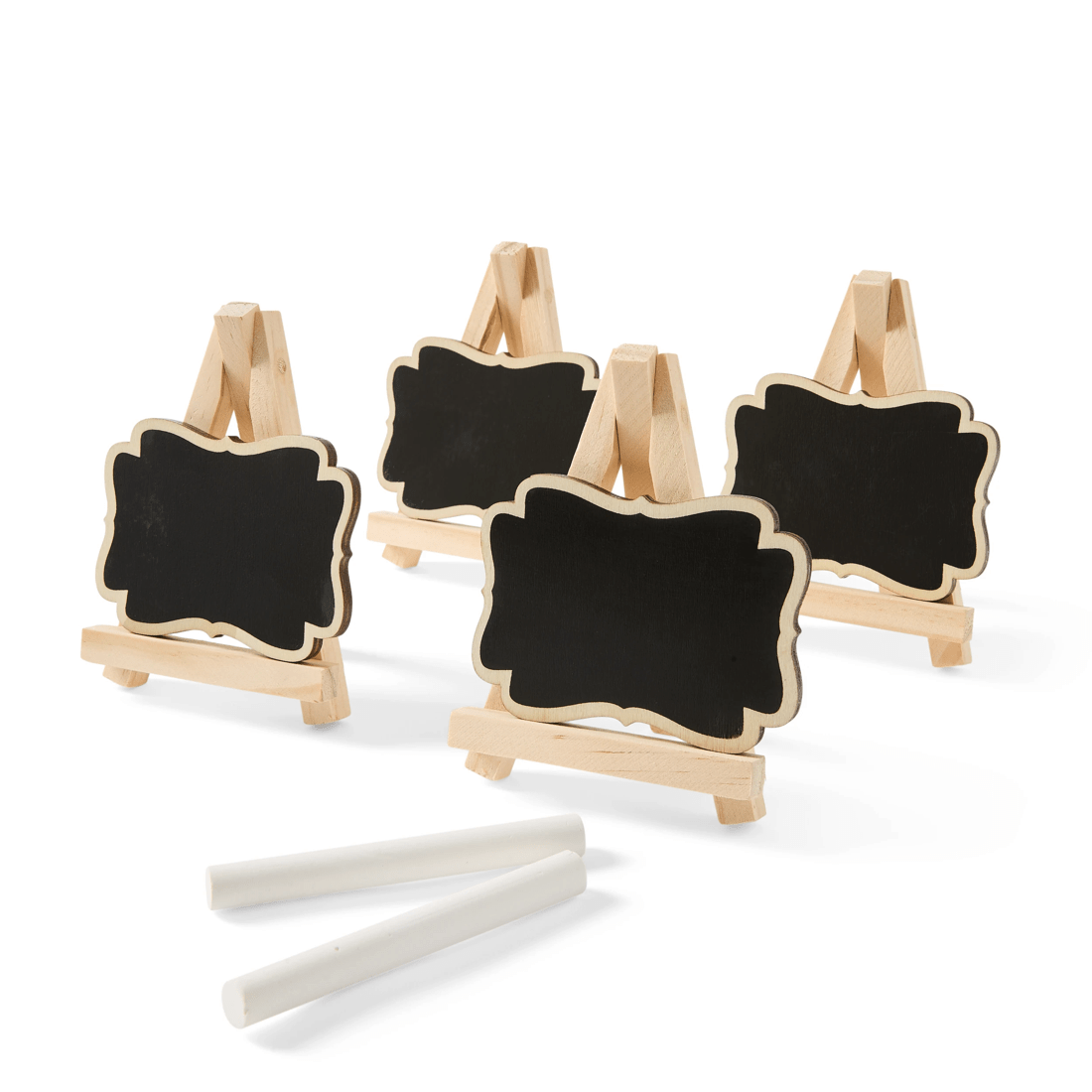 2 4 Pack Mini Blackboard Tabletop Signs, 2 of 8