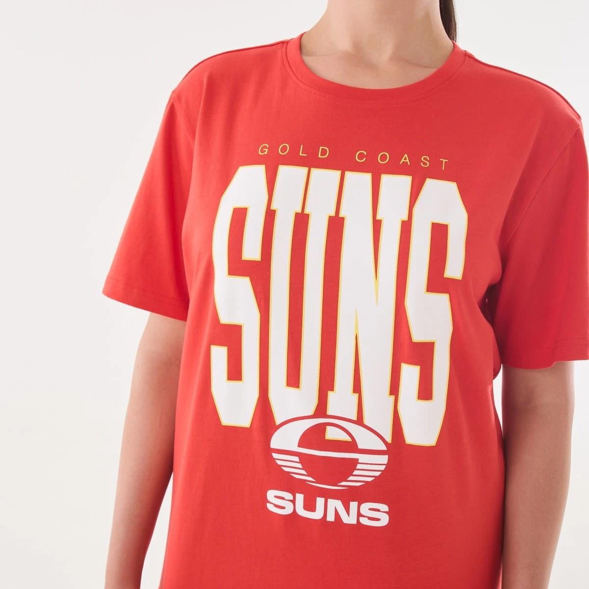 4 Official AFL Adult T-shirt Gc Suns, 4 of 5