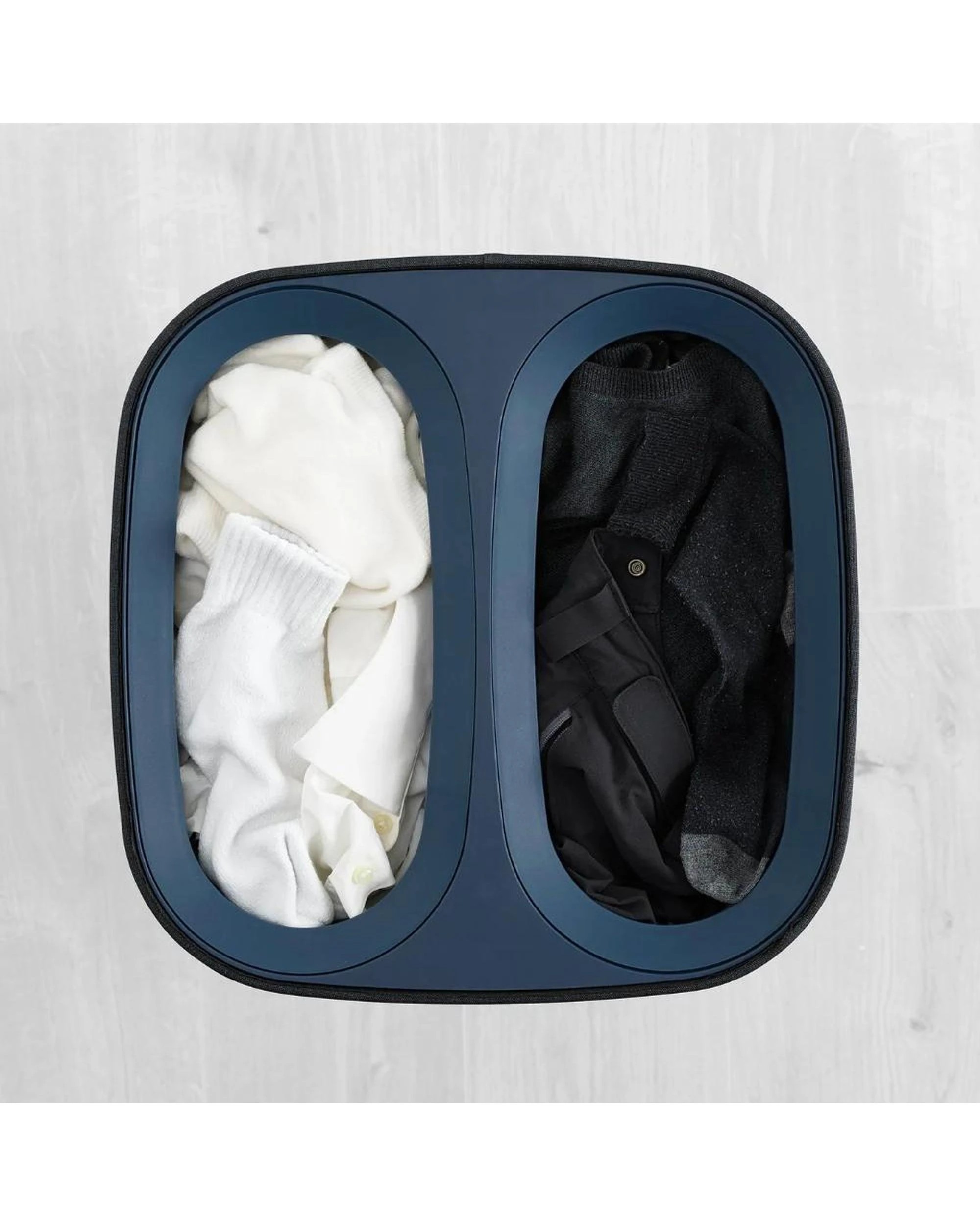 7 Joseph Joseph 90L Tota Laundry Separation Basket Dual Compartments Tote Bag Carbon - Black, 7 of 7