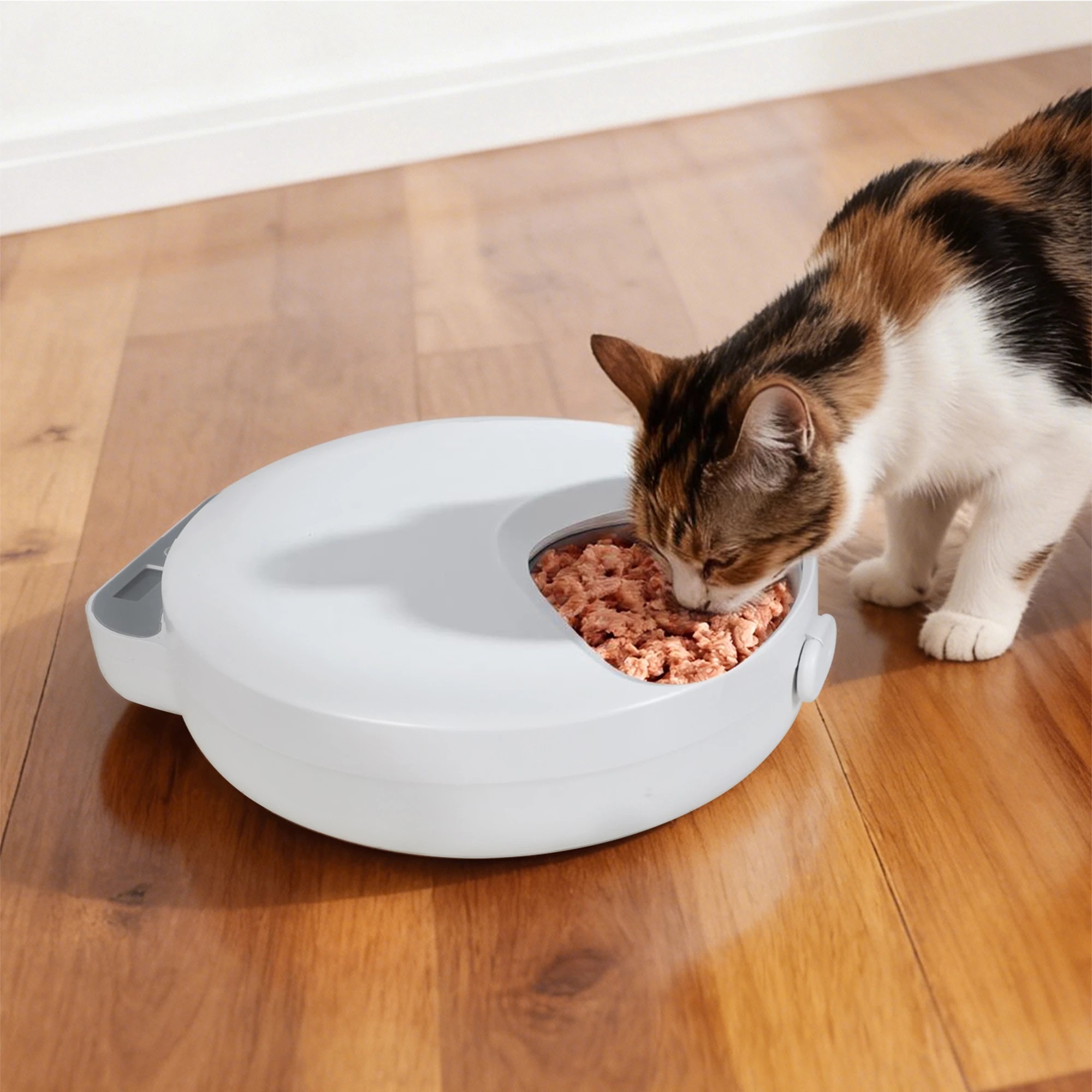 7 Pawz 4 Meals Automatic Timer Smart Pet Feeder, 7 of 9