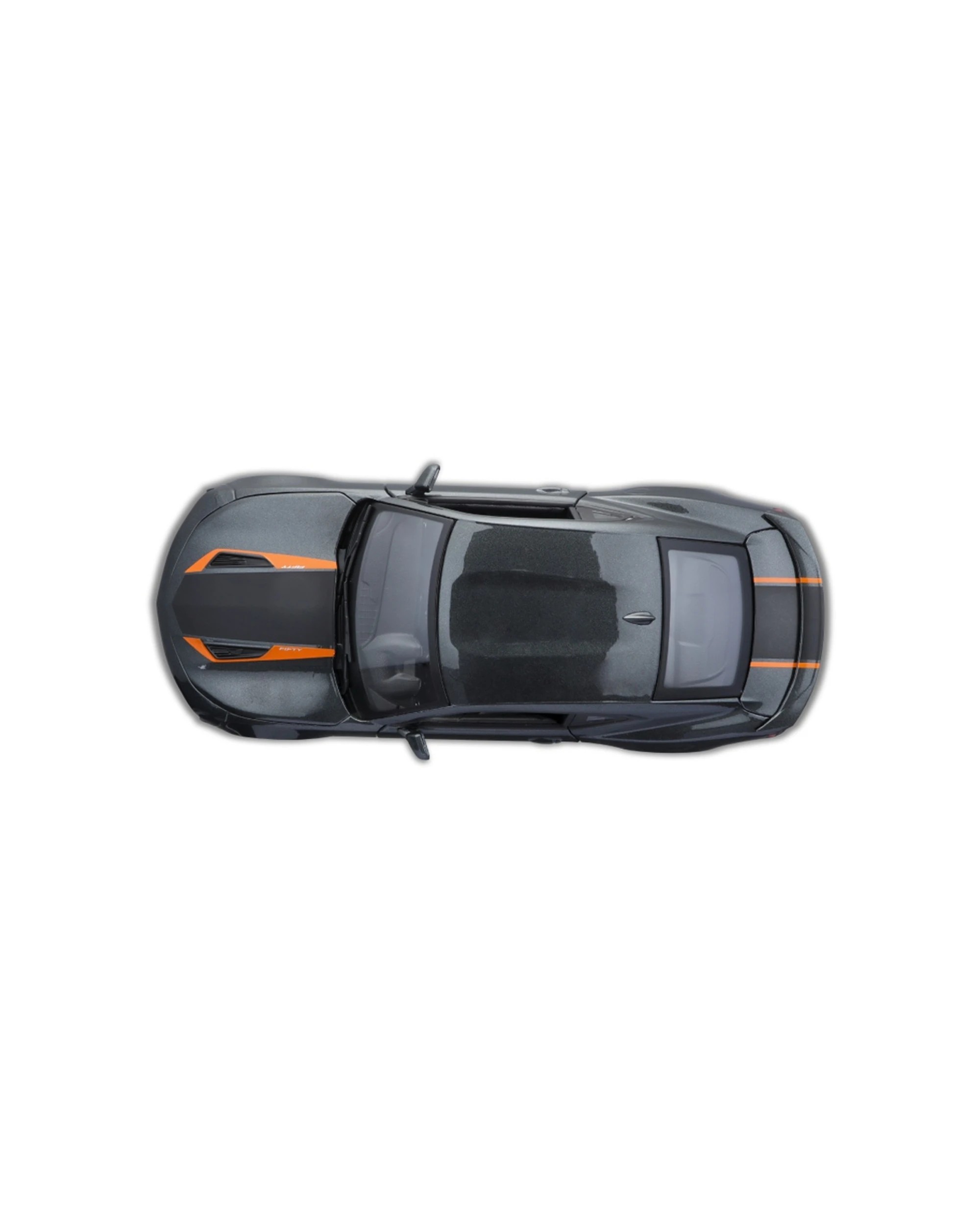 6 Maisto 2017 Chevrolet Camaro 50th Anniversary Model Car Replica - Grey, 6 of 8